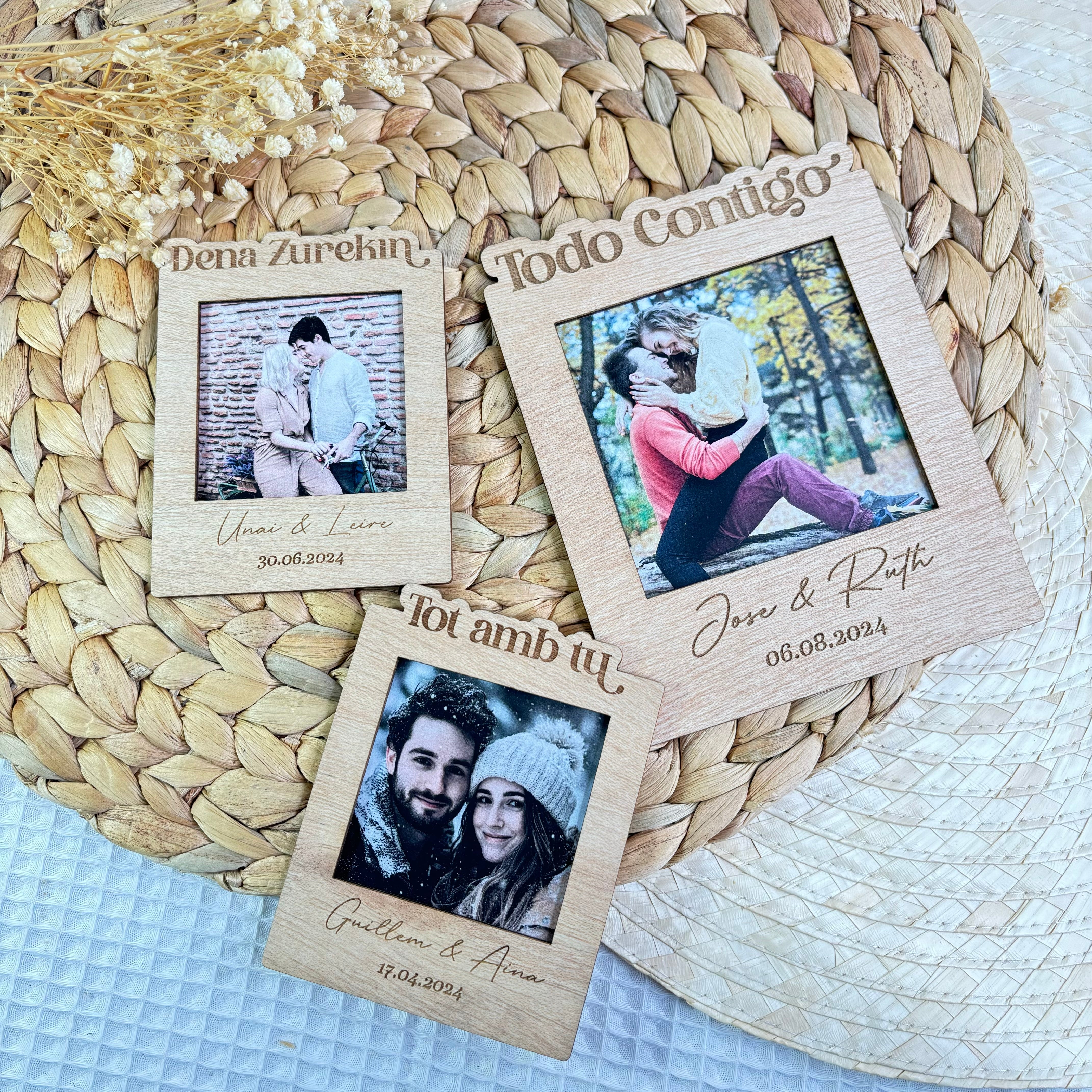 Portafotos Imán "Todo Contigo”