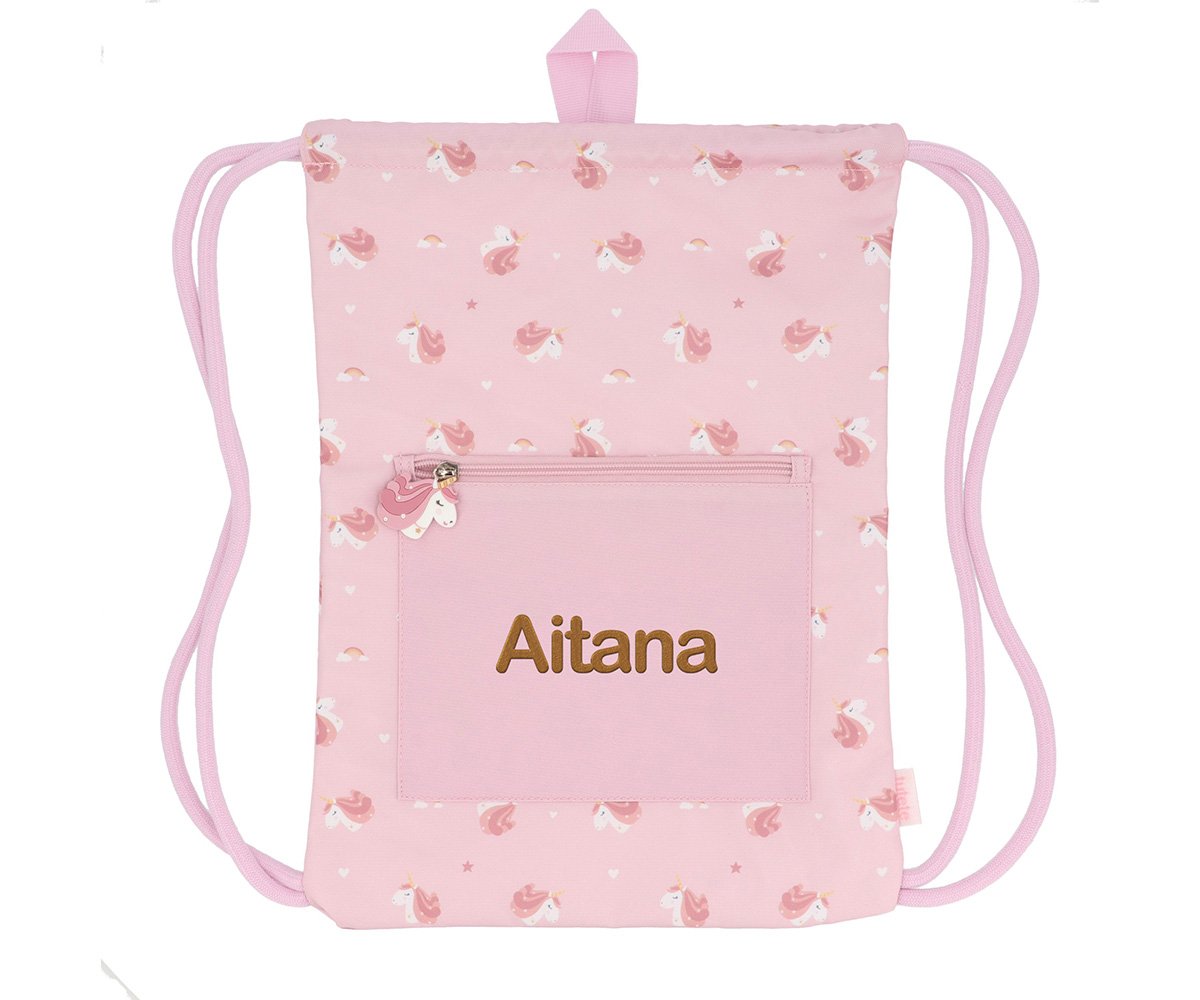 Mochila Saquito Impermeable Magical Unicorn