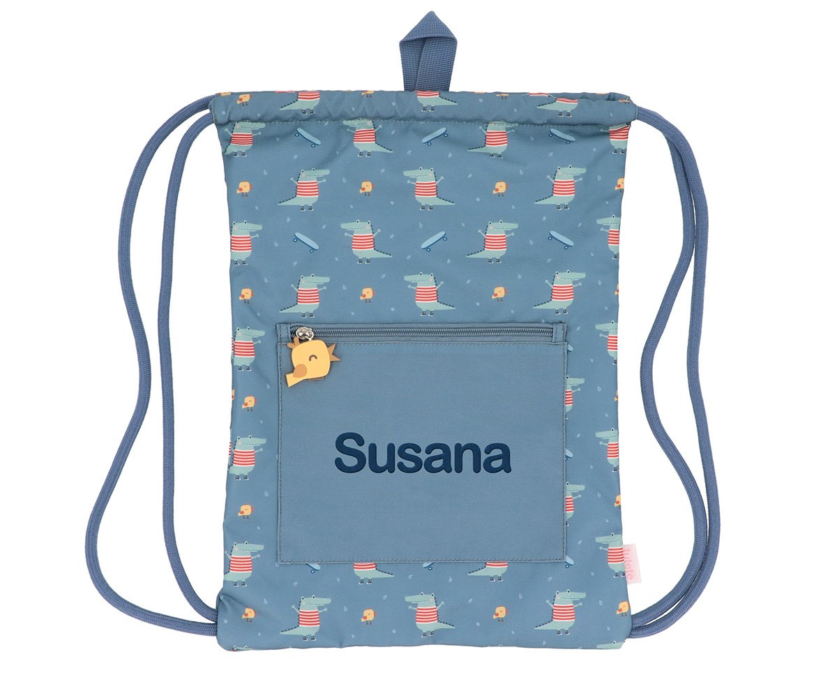 Mochila Saquito Impermeable Croc