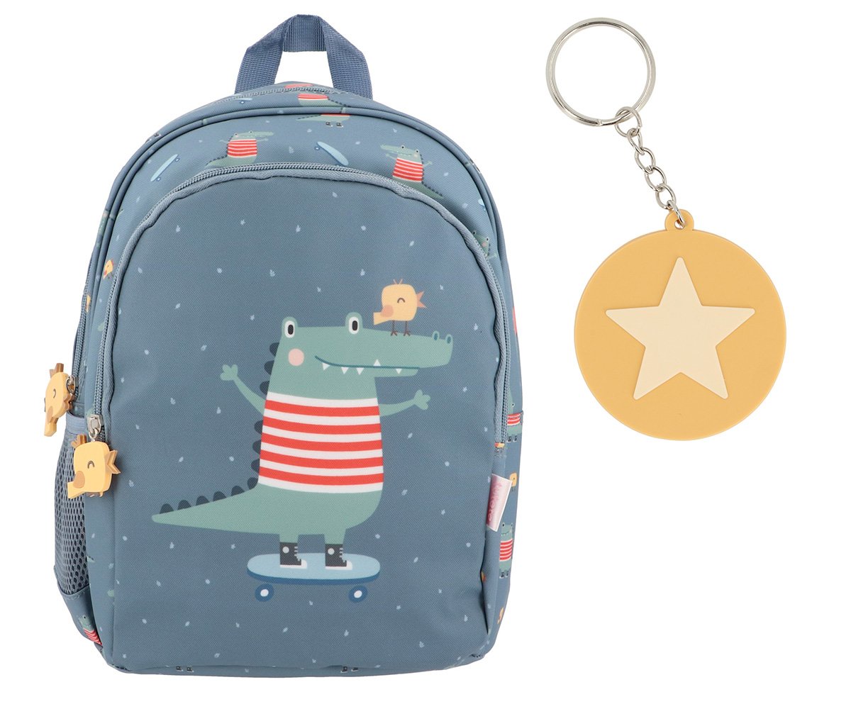 Mochila Mediana + Llavero Colección Croc
