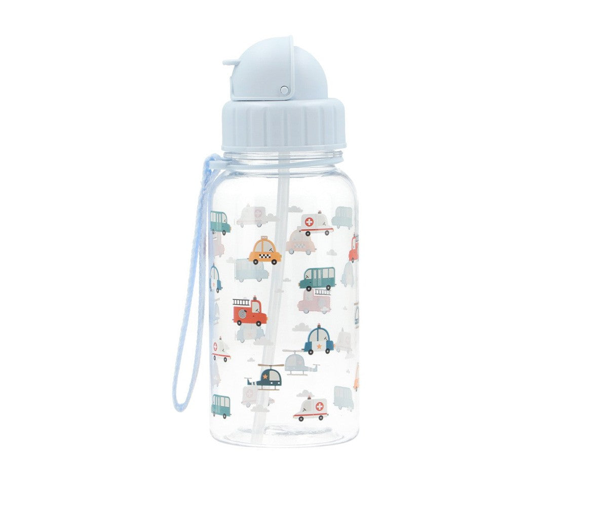 Botella Plástico Colección City Cars