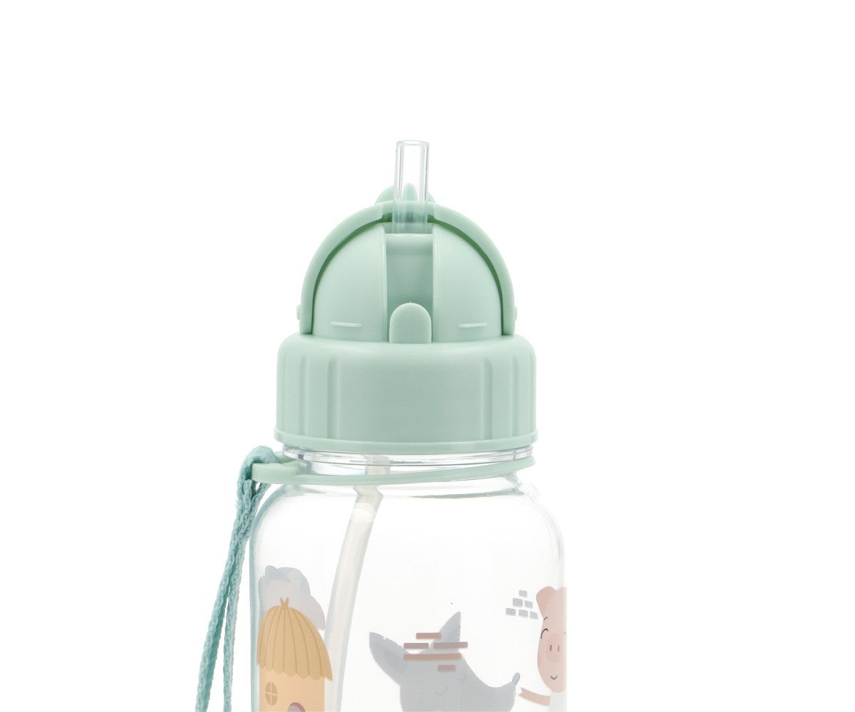 Botella Plástico Colección The Three Little Pigs