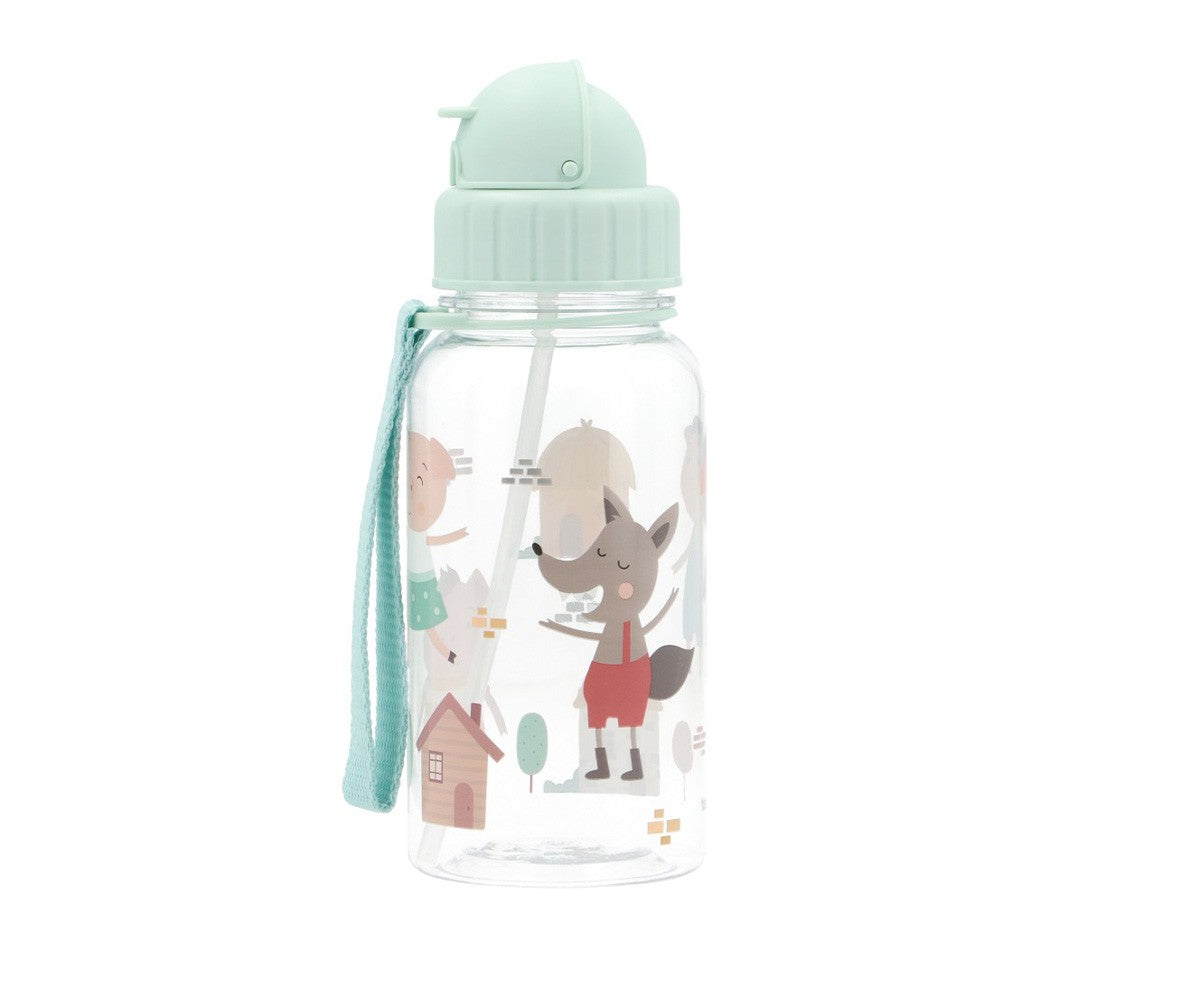 Botella Plástico Colección The Three Little Pigs