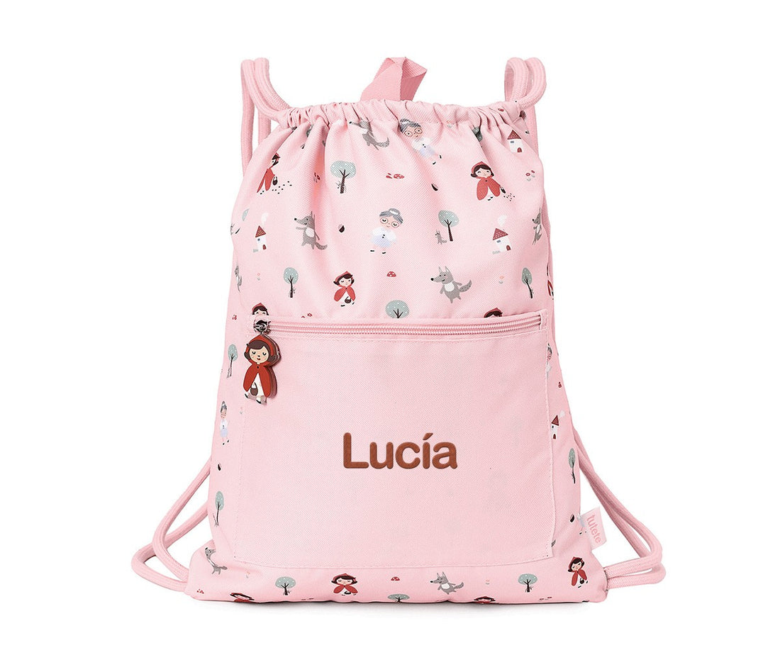 Mochila Saquito Impermeable Little Red
