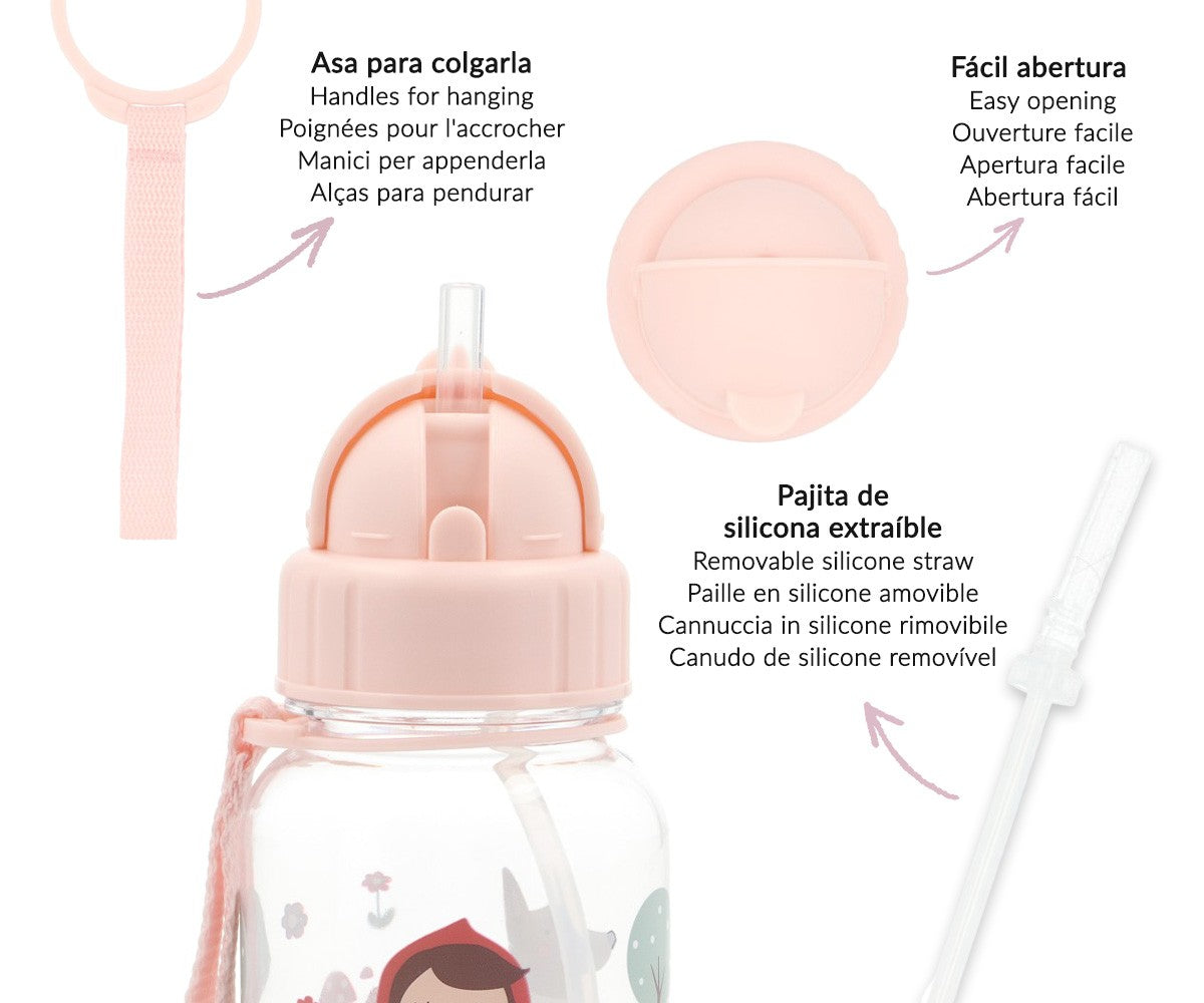Botella Plástico Colección Little Red