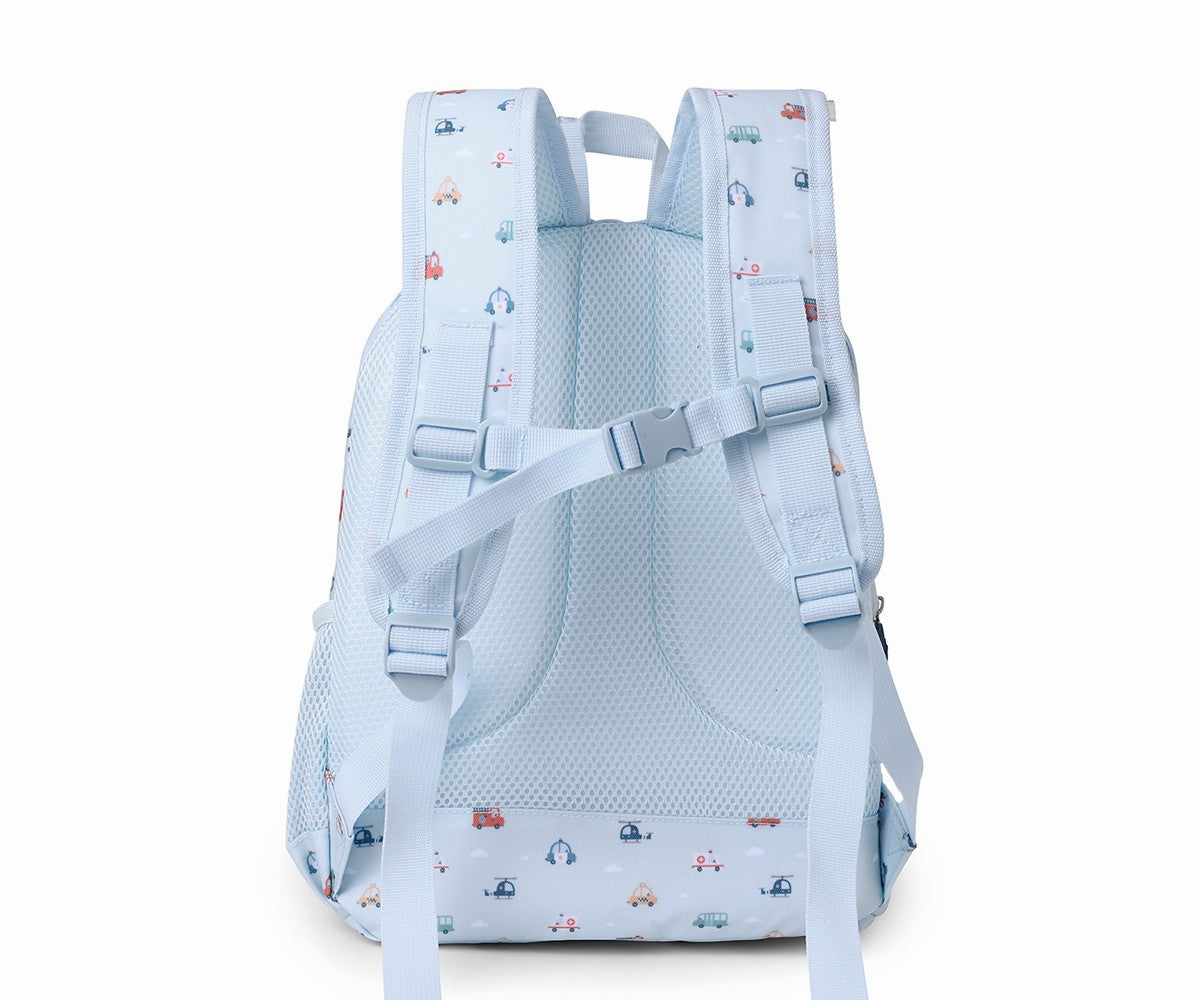 Mochila Mediana + Llavero Colección City Cars