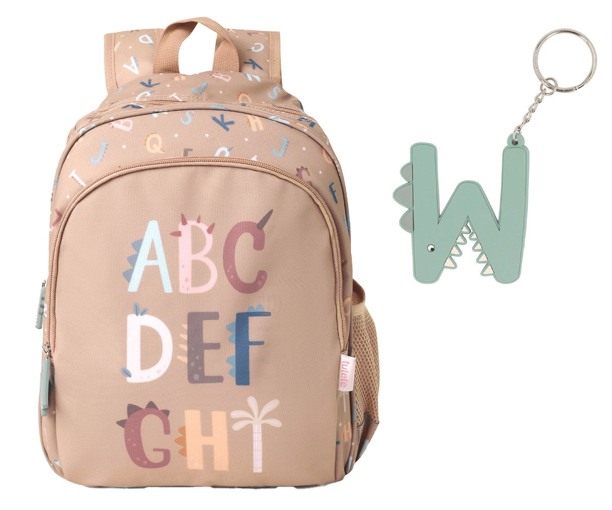 Mochila Mediana + Llavero Colección Funny Letters