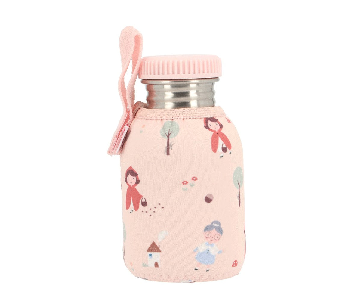 Botella Acero Inoxidable + Funda Neopreno Colección Little Red