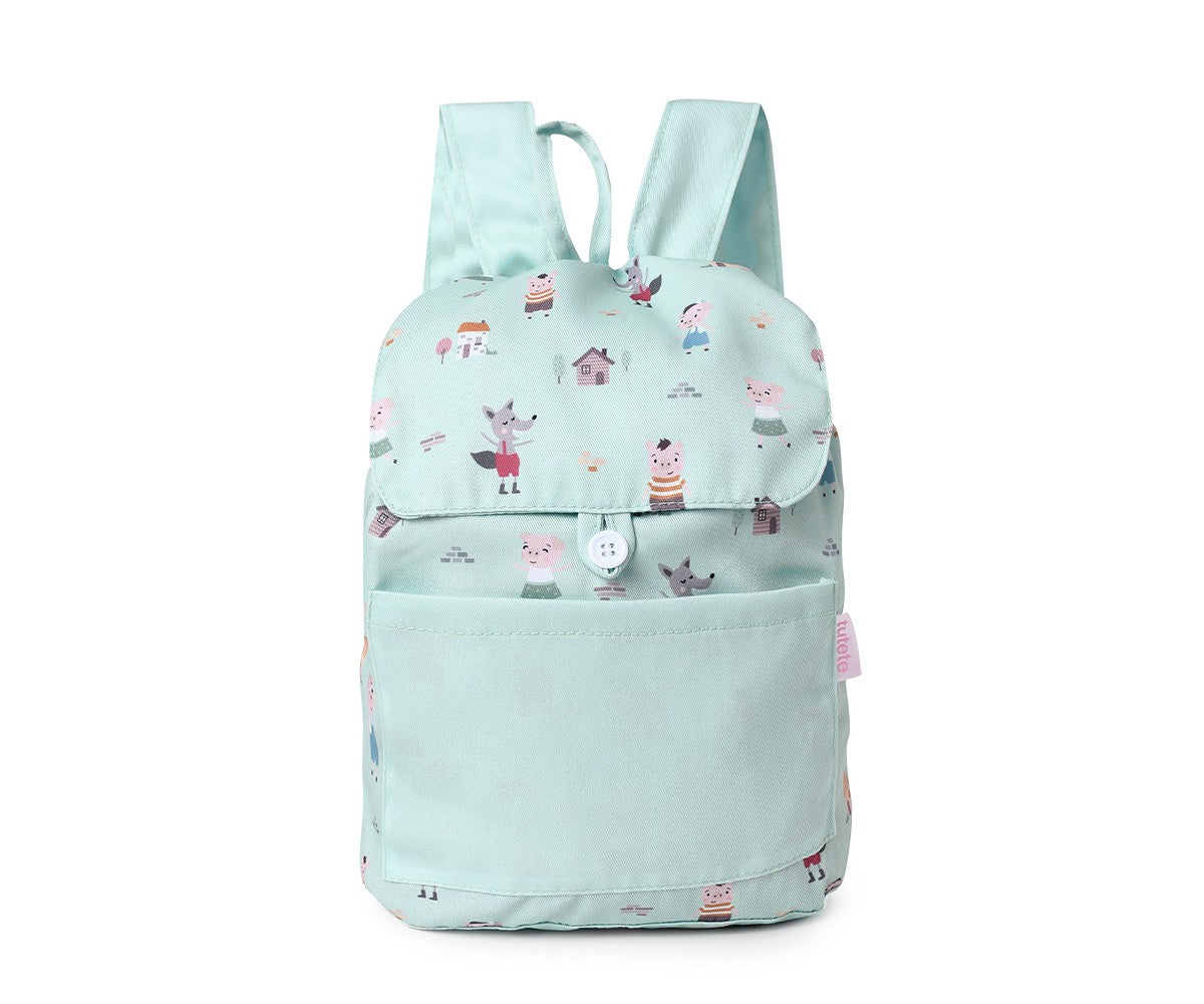Mochila de Tela Colección The Three Little Pigs
