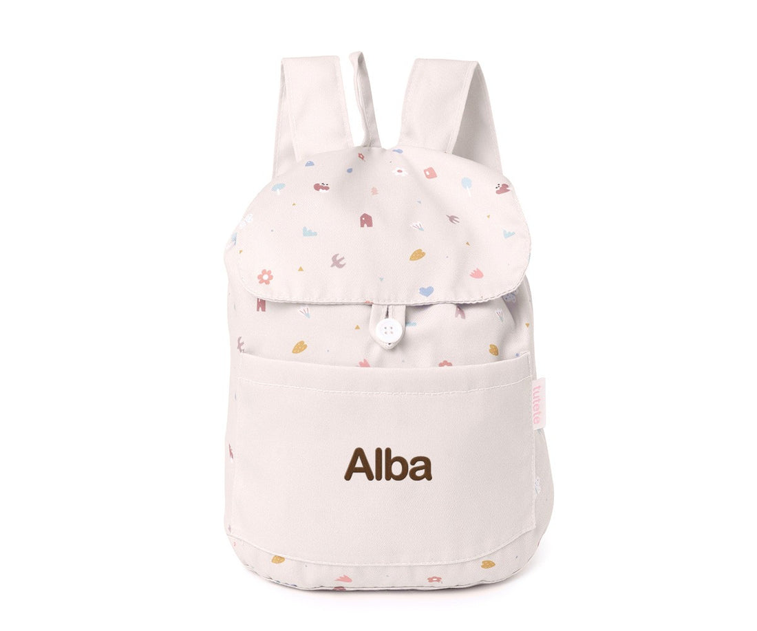 Mochila de Tela Colección Geometric Nature