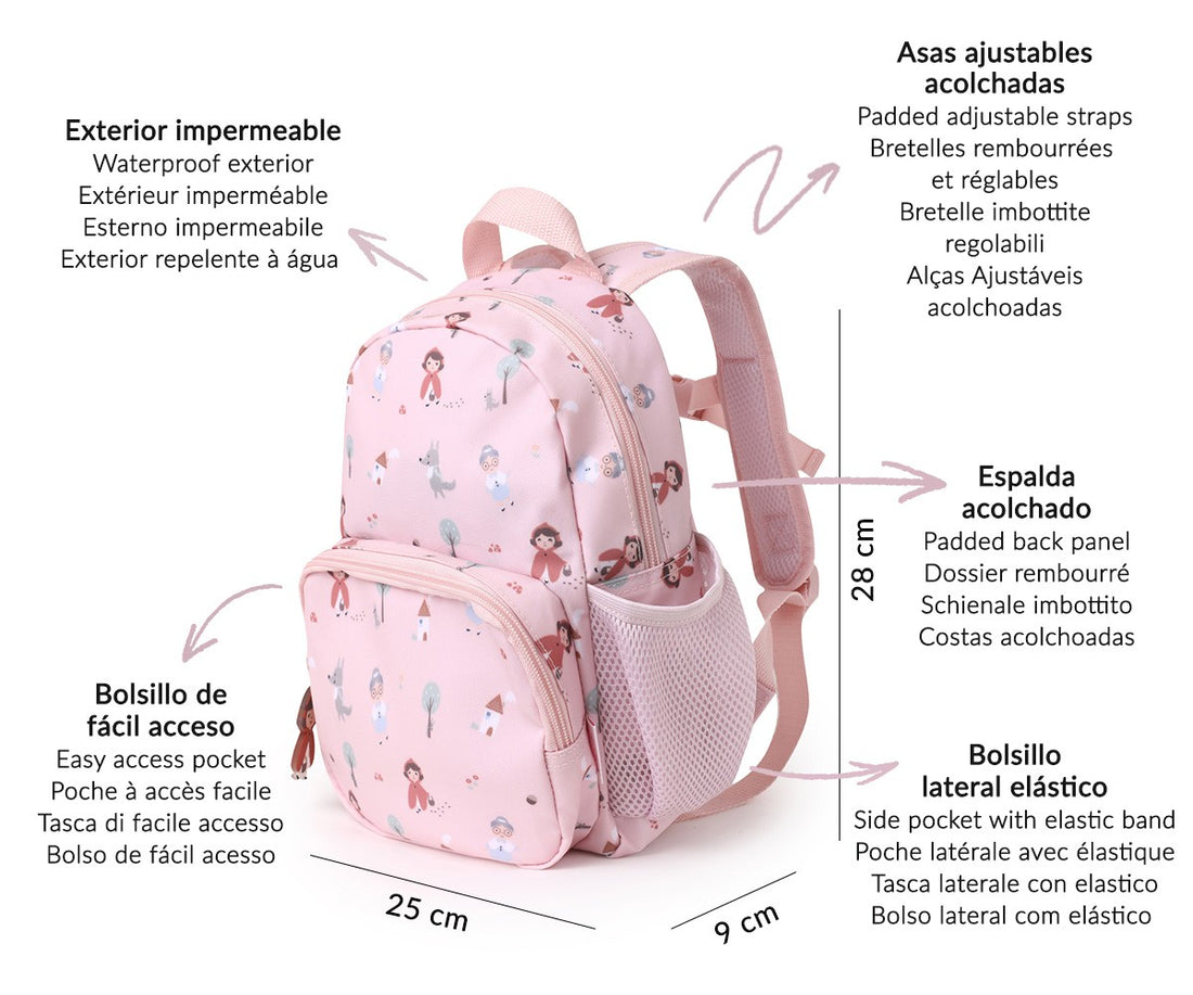 Mochila Infantil Colección Little Red