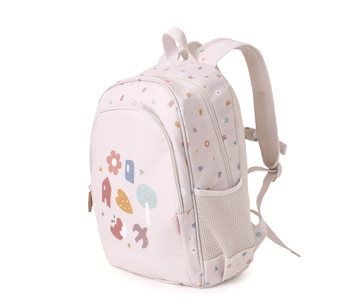 Mochila Mediana + Llavero Colección Geometric Nature