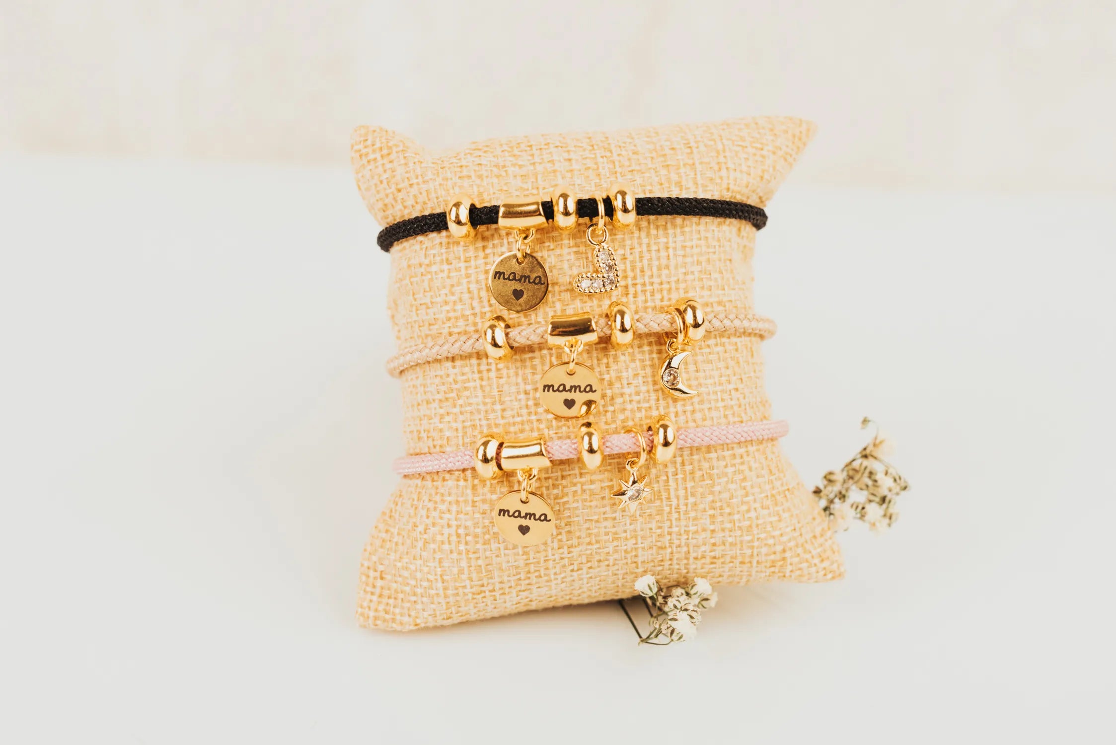 PULSERA ORO Y CIRCONITA  “SUPER MAMÁ”