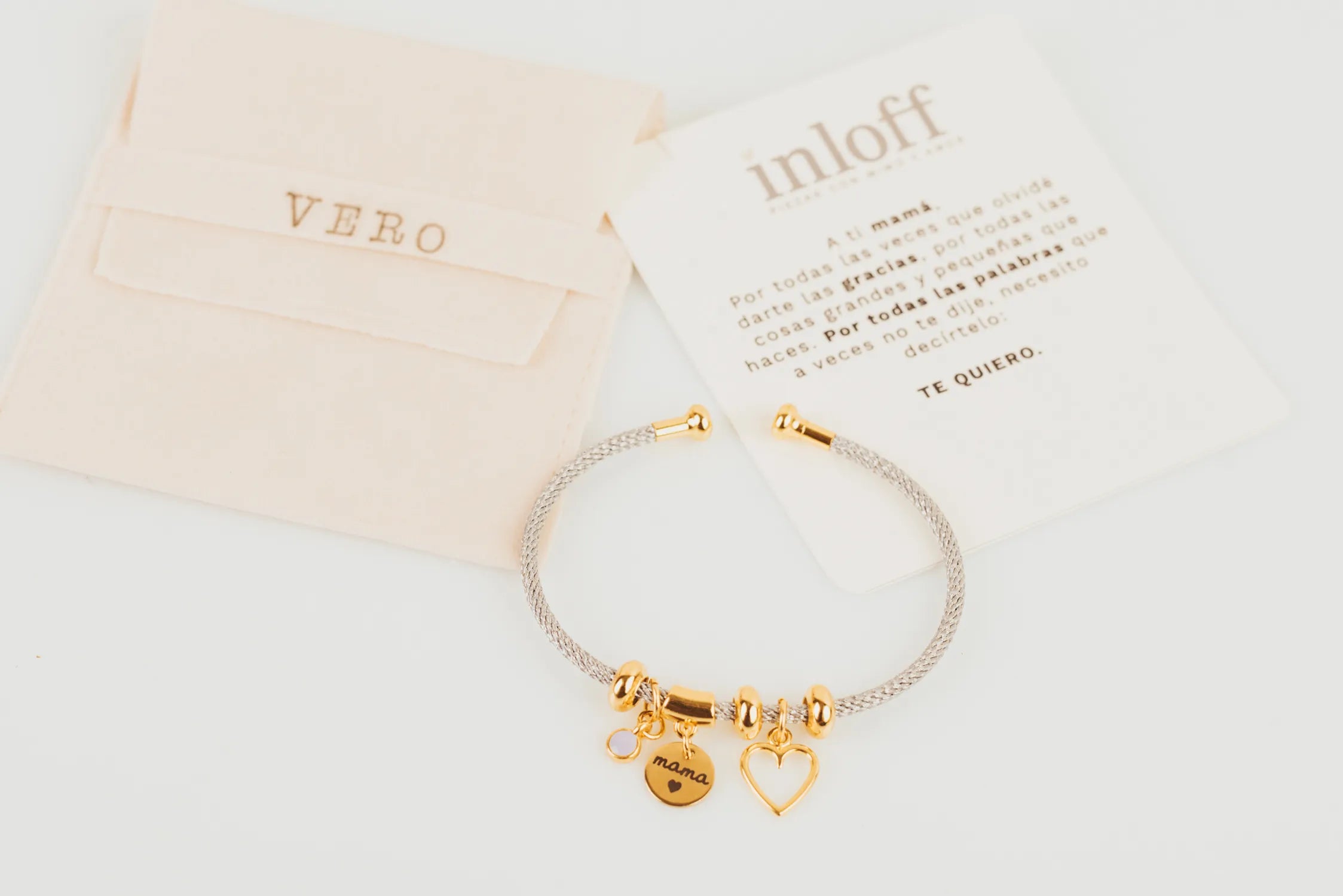PULSERA ORO “SUPER MAMÁ”