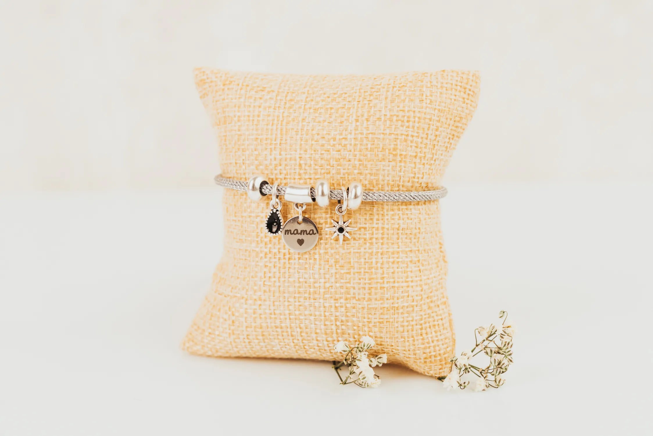 PULSERA PLATA “SUPER MAMÁ”