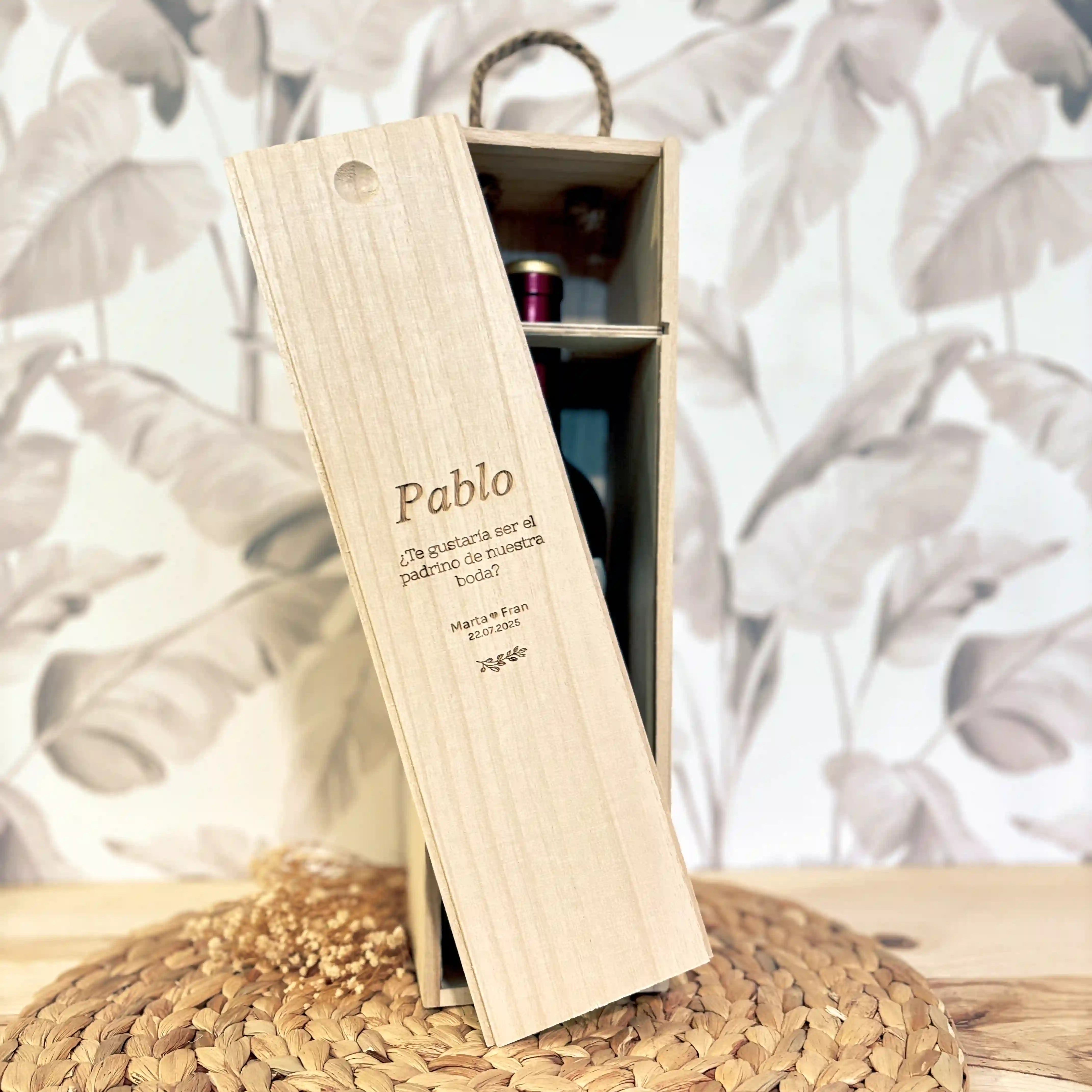 Caja de Vino Personalizada "Mi Persona"
