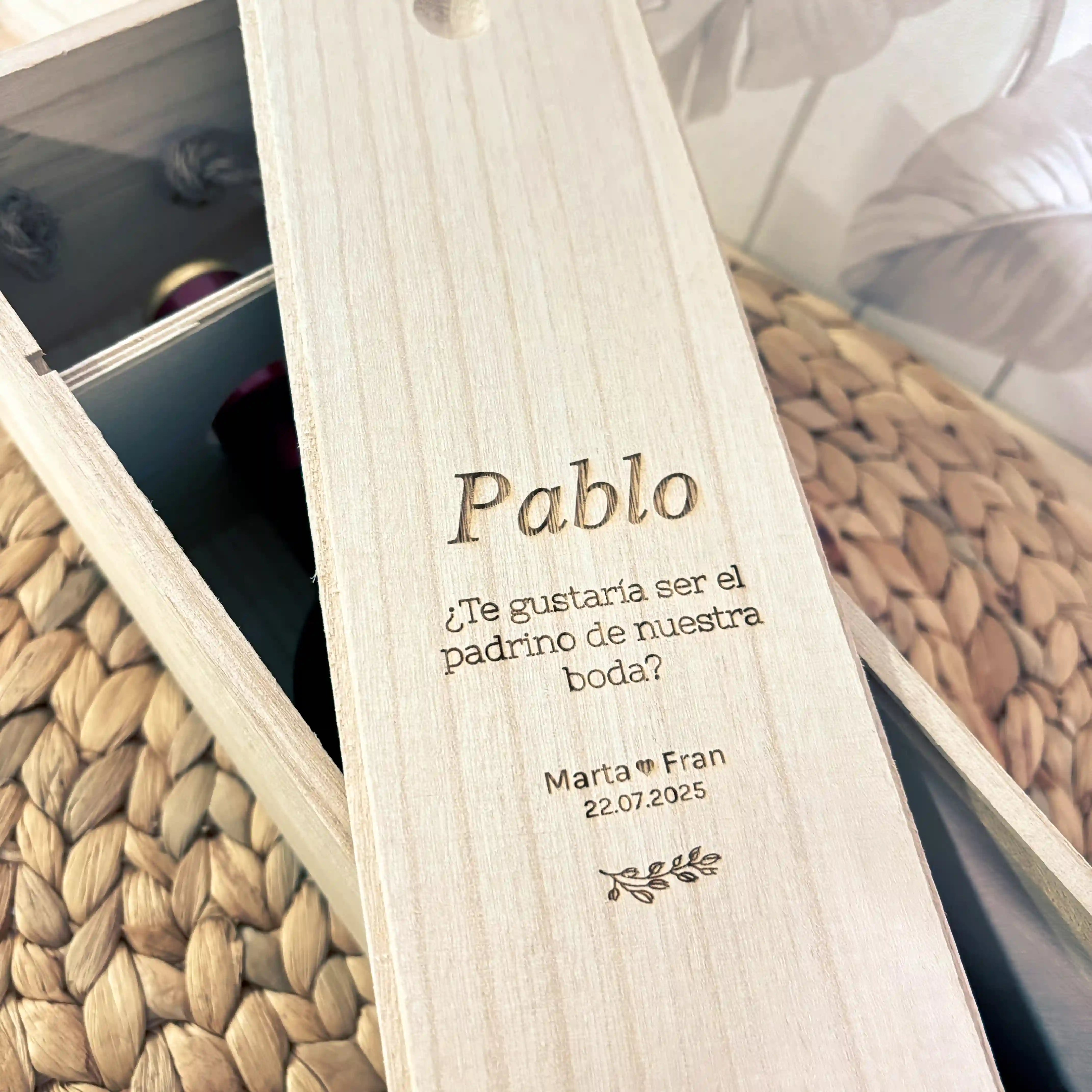 Caja de Vino Personalizada "Mi Persona"