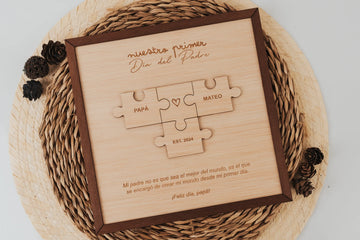 Cuadro Puzzle "Te Quiero Papá"