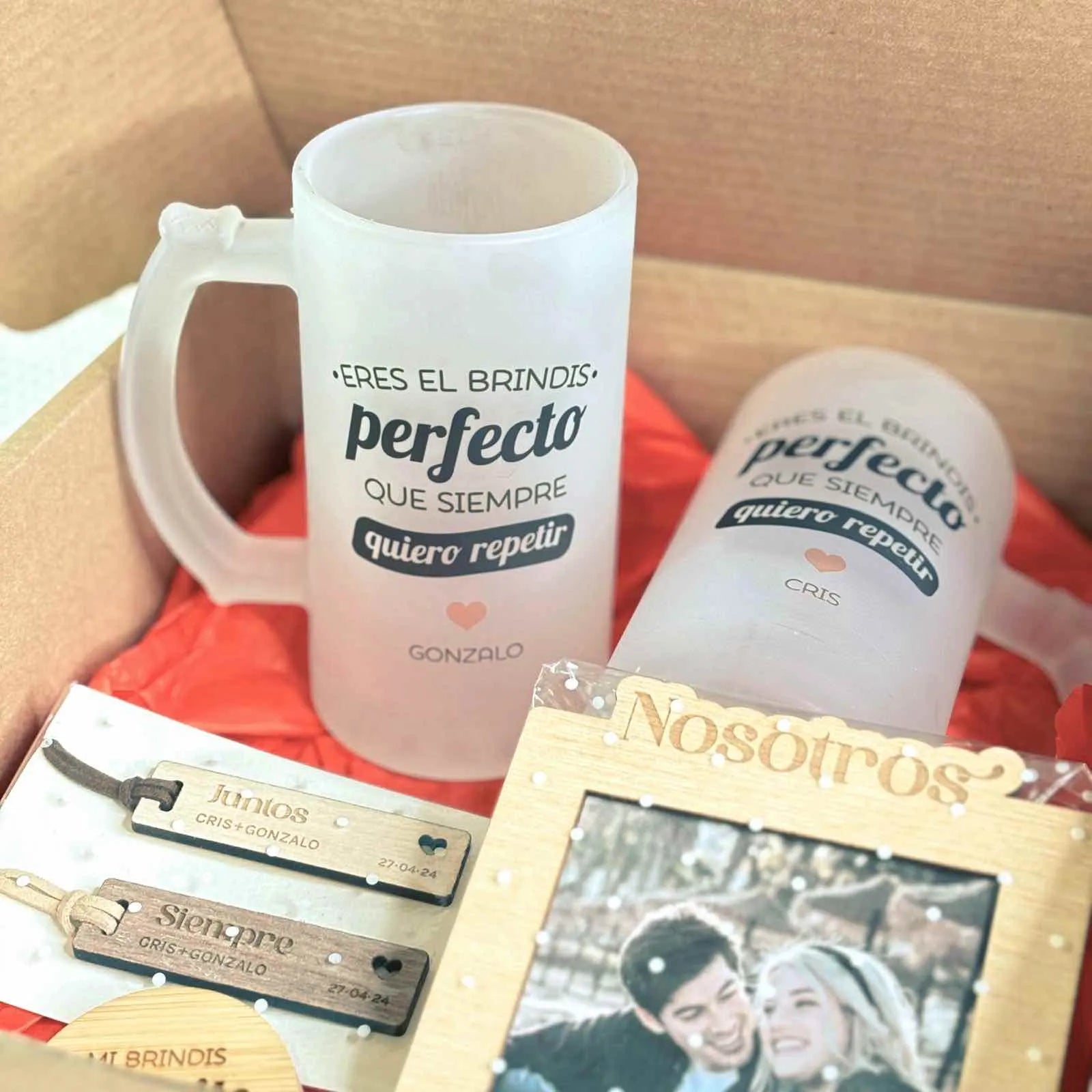 Pack Especial Parejas "BRINDIS PERFECTO"