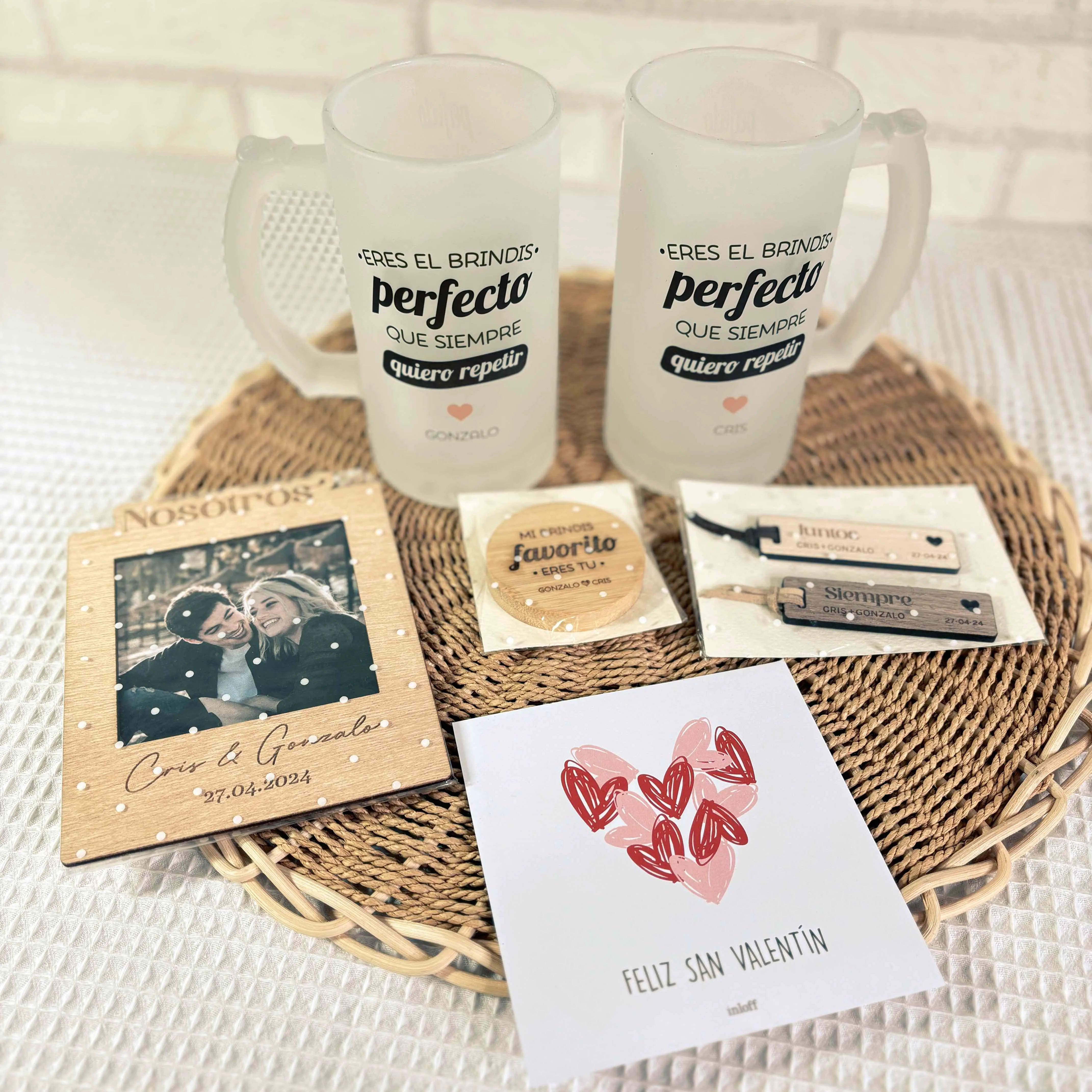 Pack Especial Parejas "BRINDIS PERFECTO"