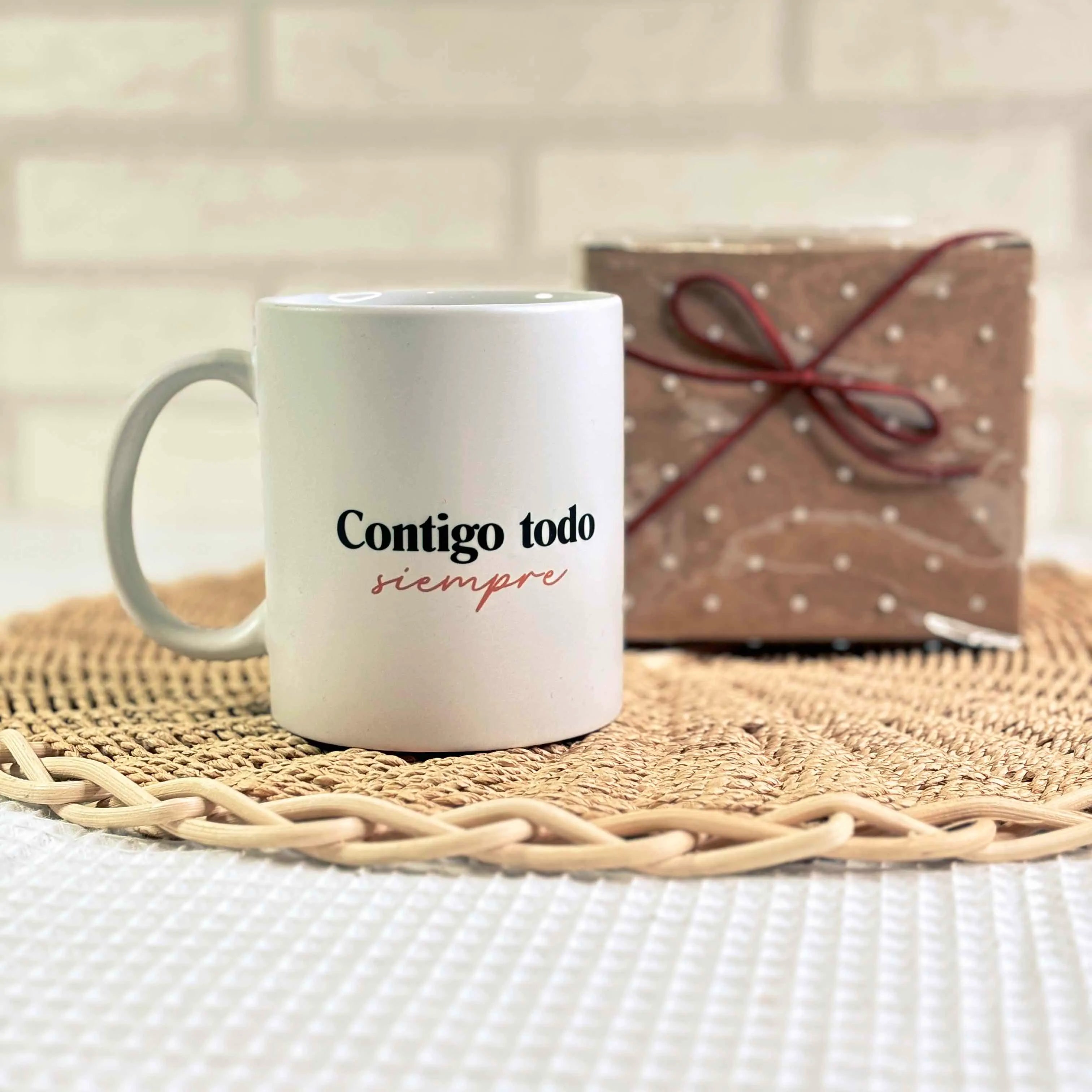 Taza Personalizada "Contigo Todo"