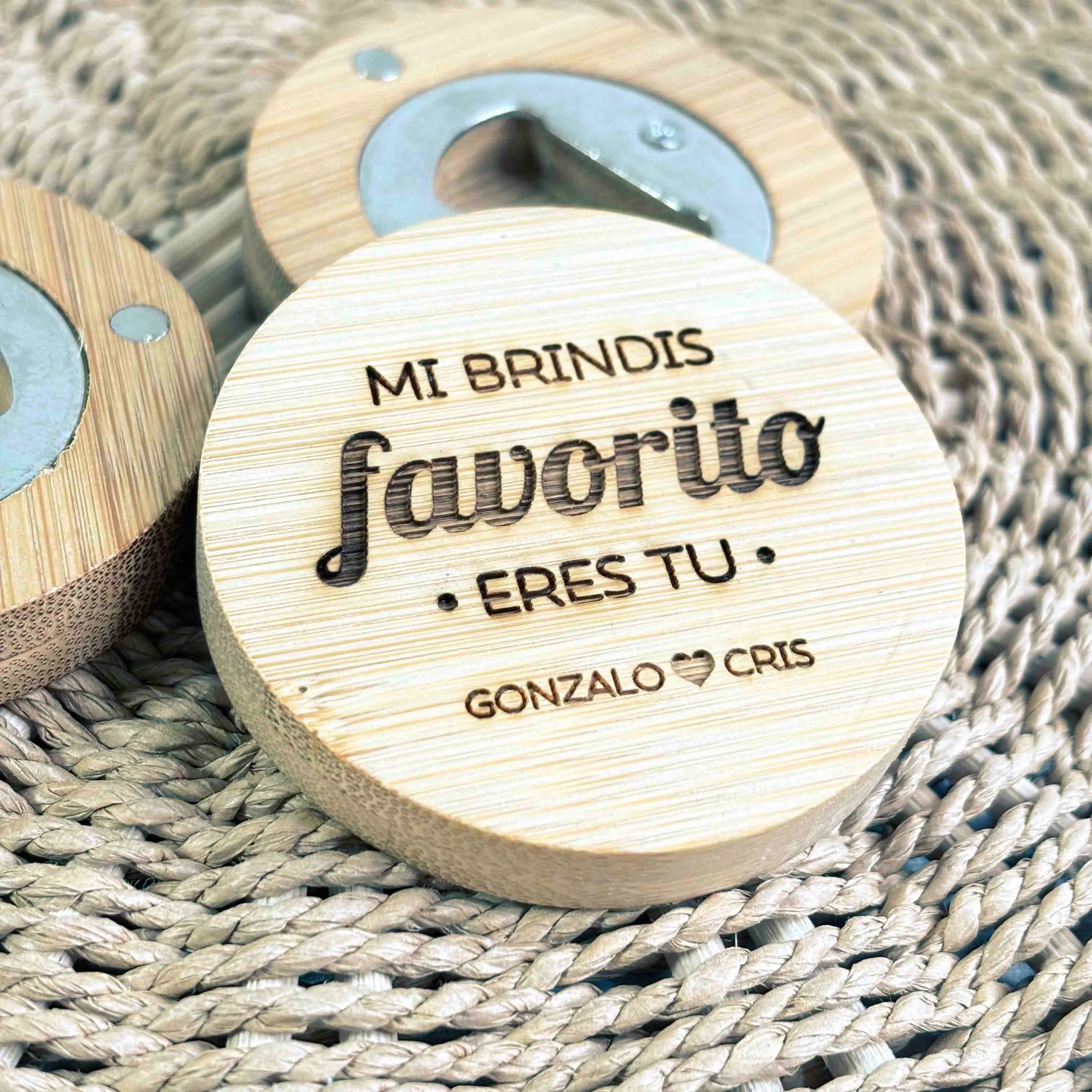 Abridor de Cerveza "Brindis Favorito"