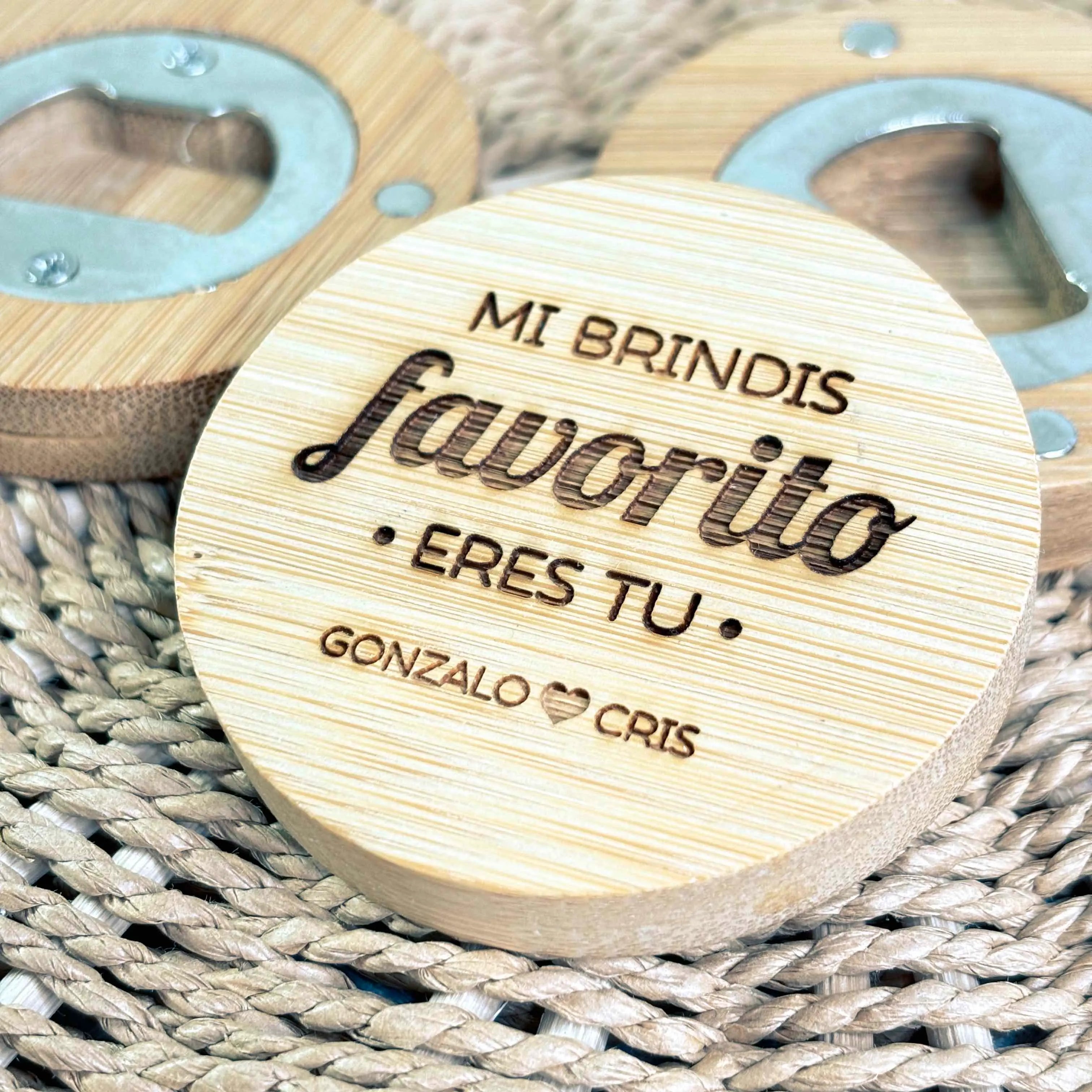 Abridor de Cerveza "Brindis Favorito"