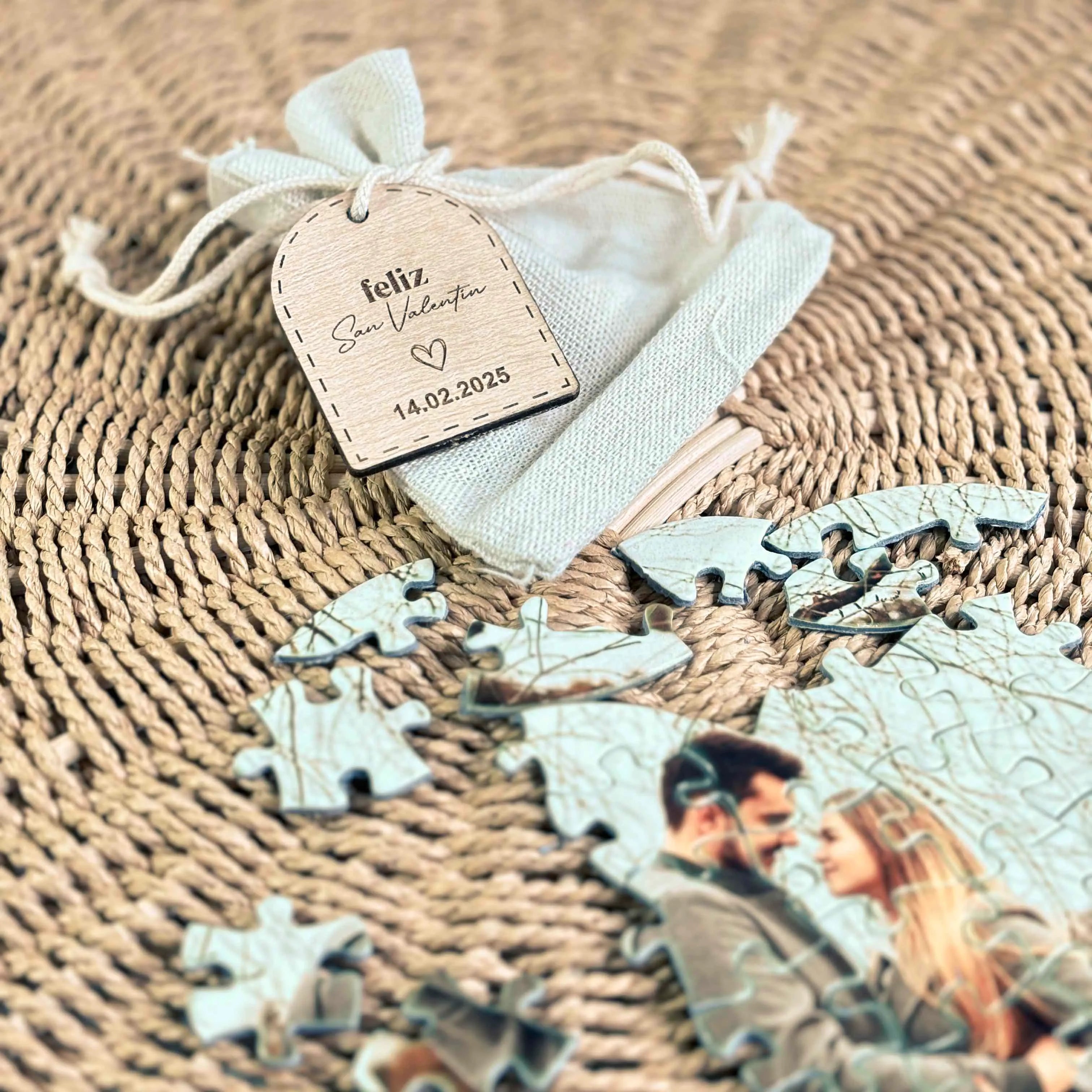 Puzzle de Corazón "Amor"