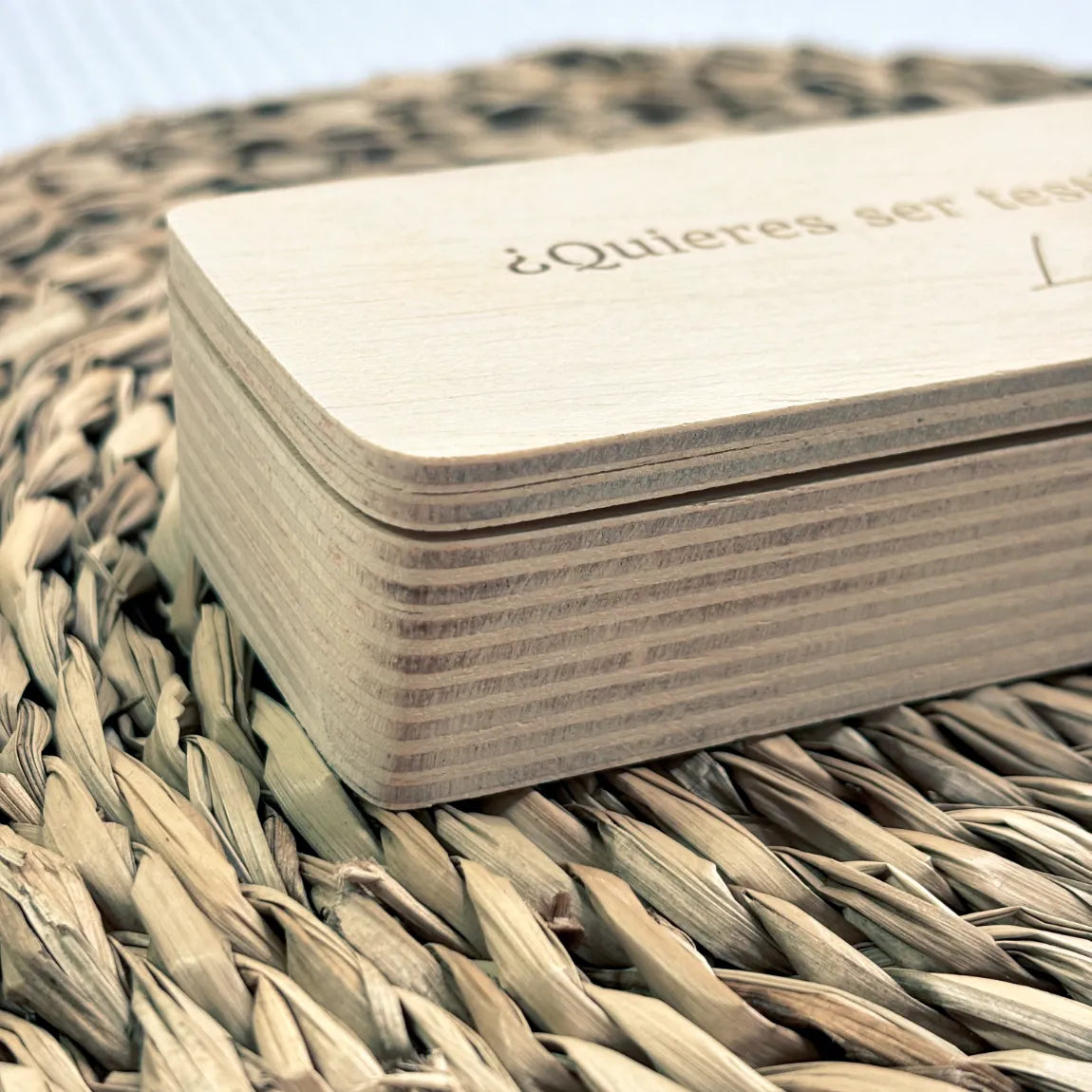 BOLÍGRAFO BODA + CAJA “TESTIGO”