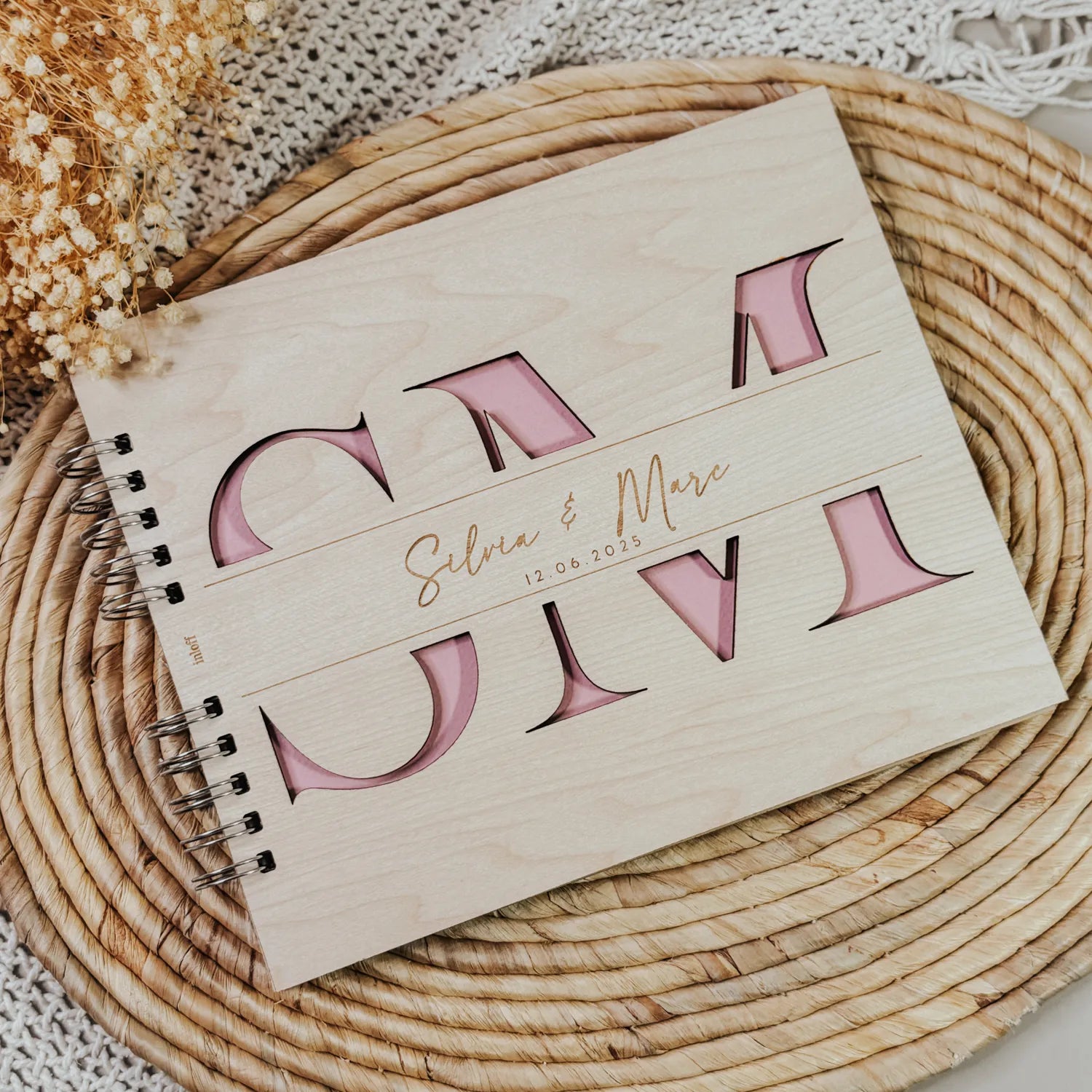 LIBRO DE FIRMAS “MIS INICIALES”