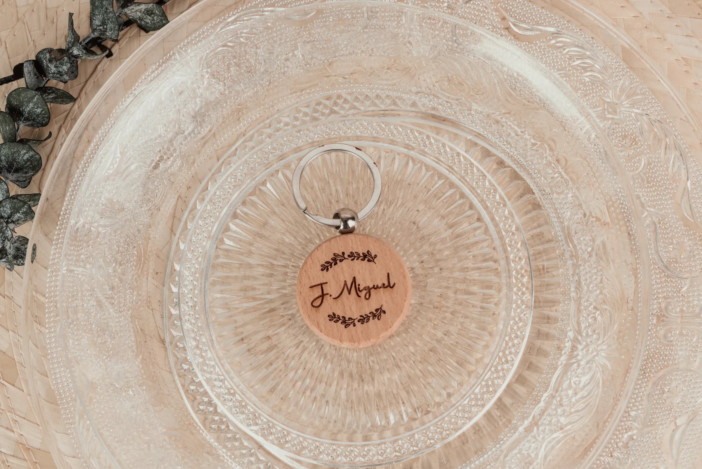 LLAVERO BODA MINIMAL