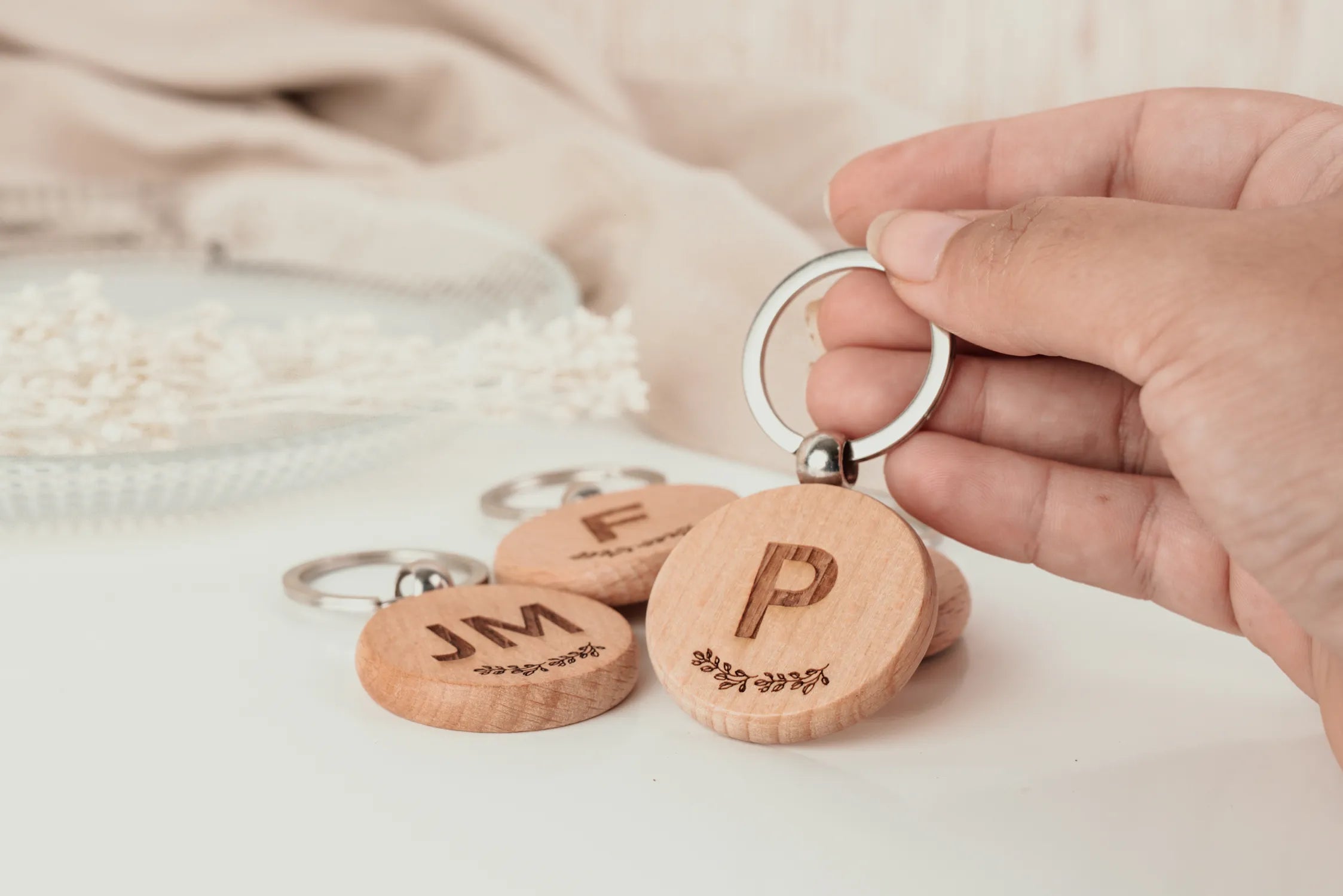 LLAVERO BODA MINIMAL