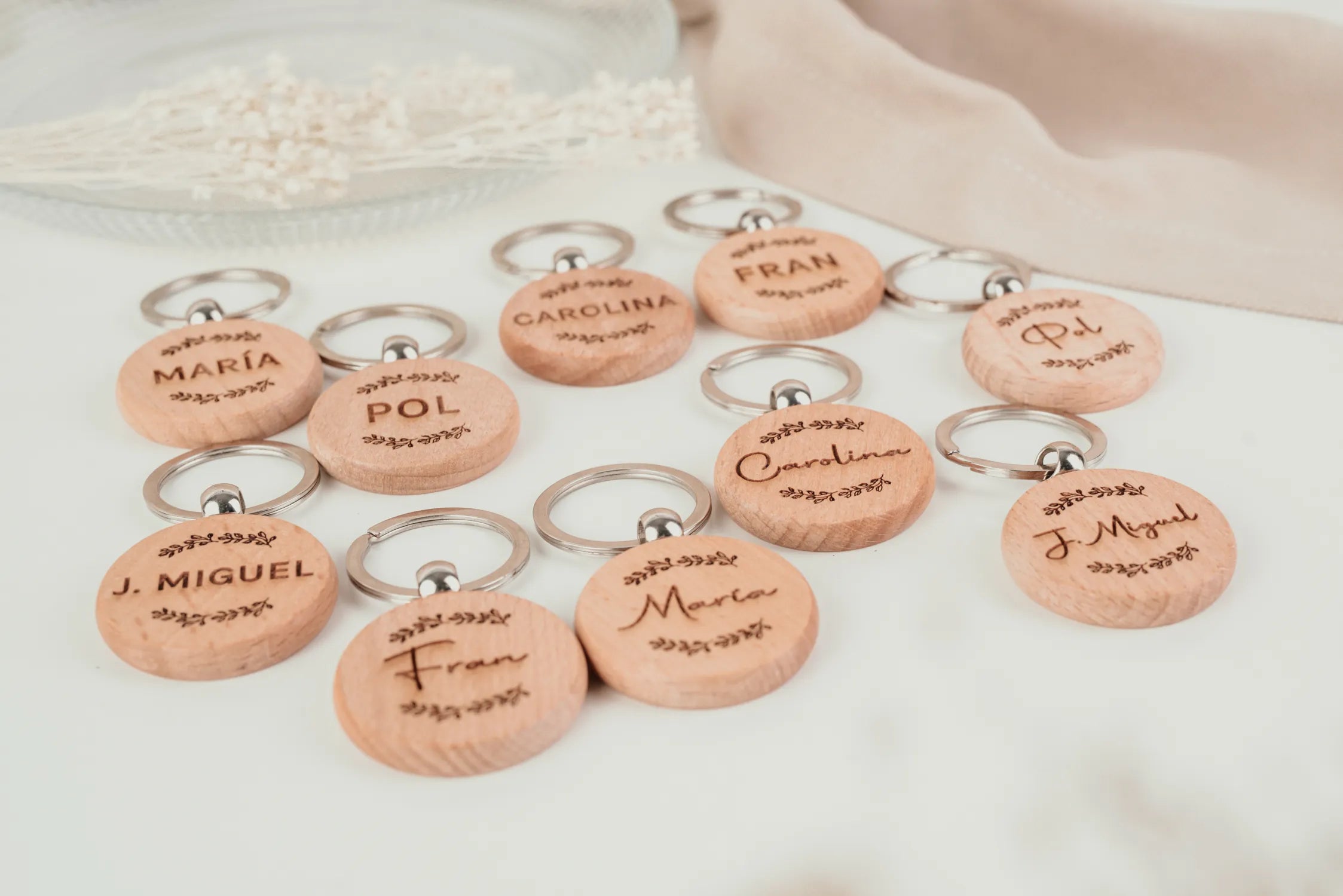 LLAVERO BODA MINIMAL