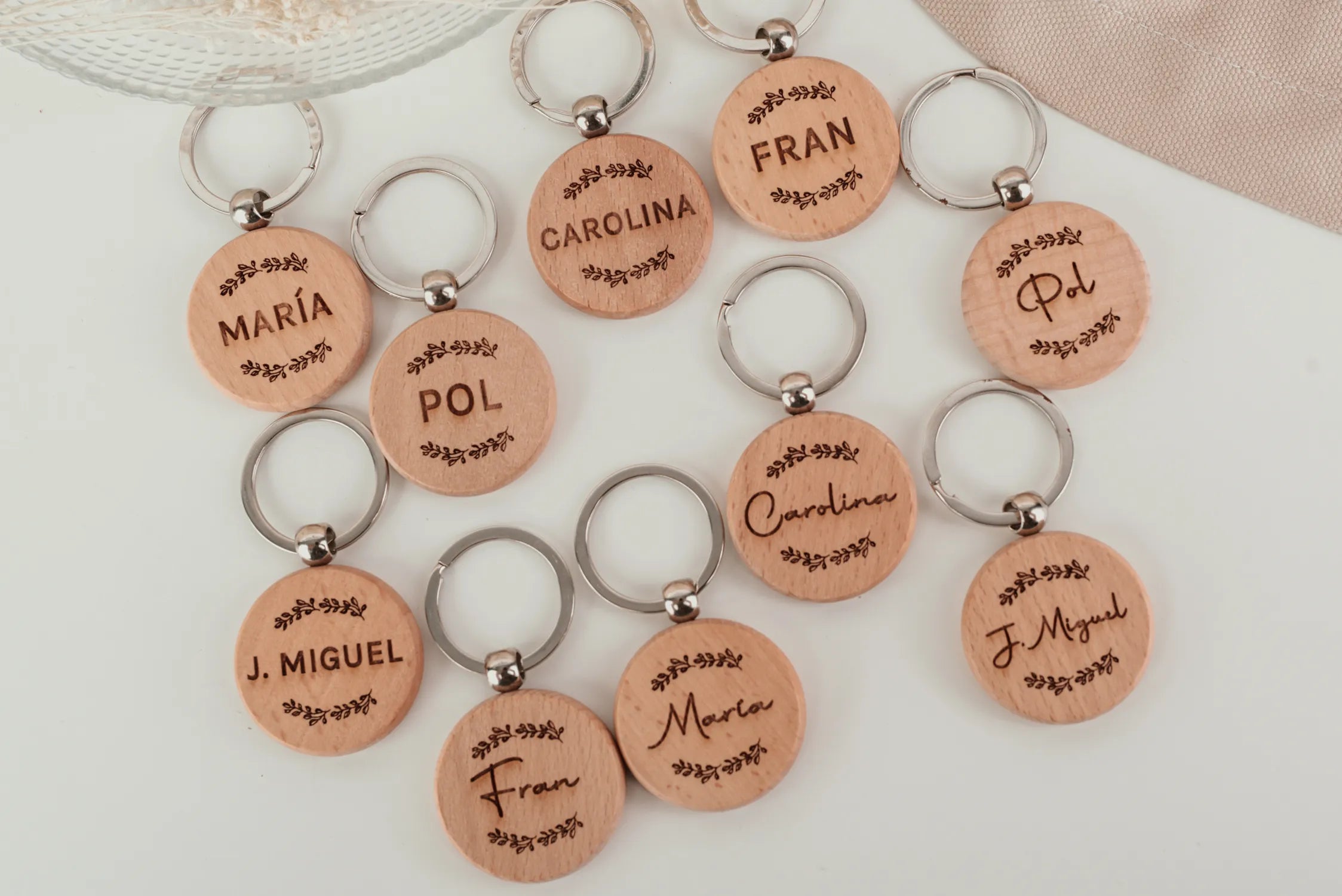 LLAVERO BODA MINIMAL