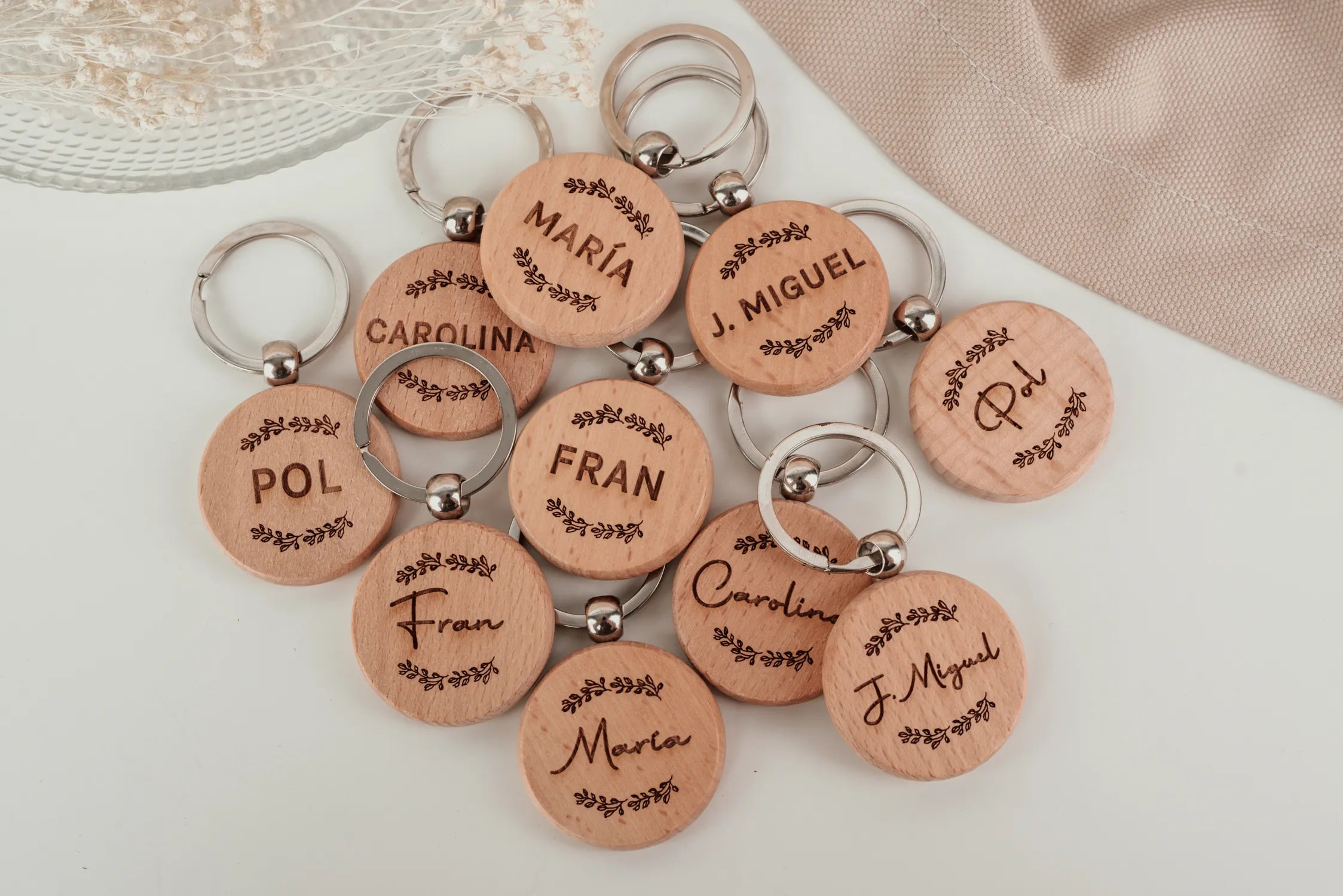 LLAVERO BODA MINIMAL