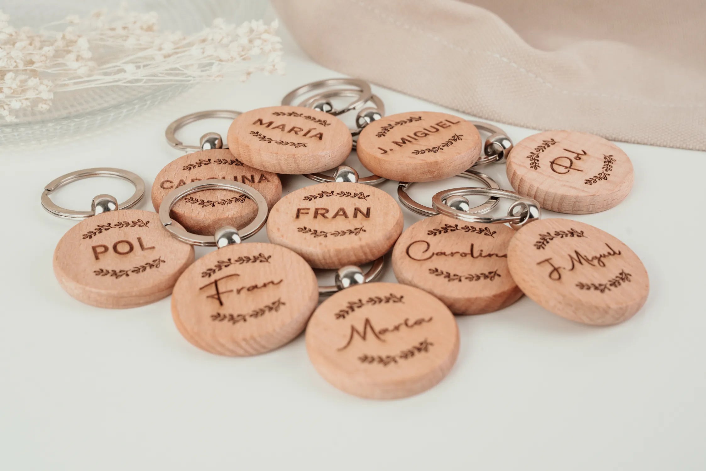 LLAVERO BODA MINIMAL