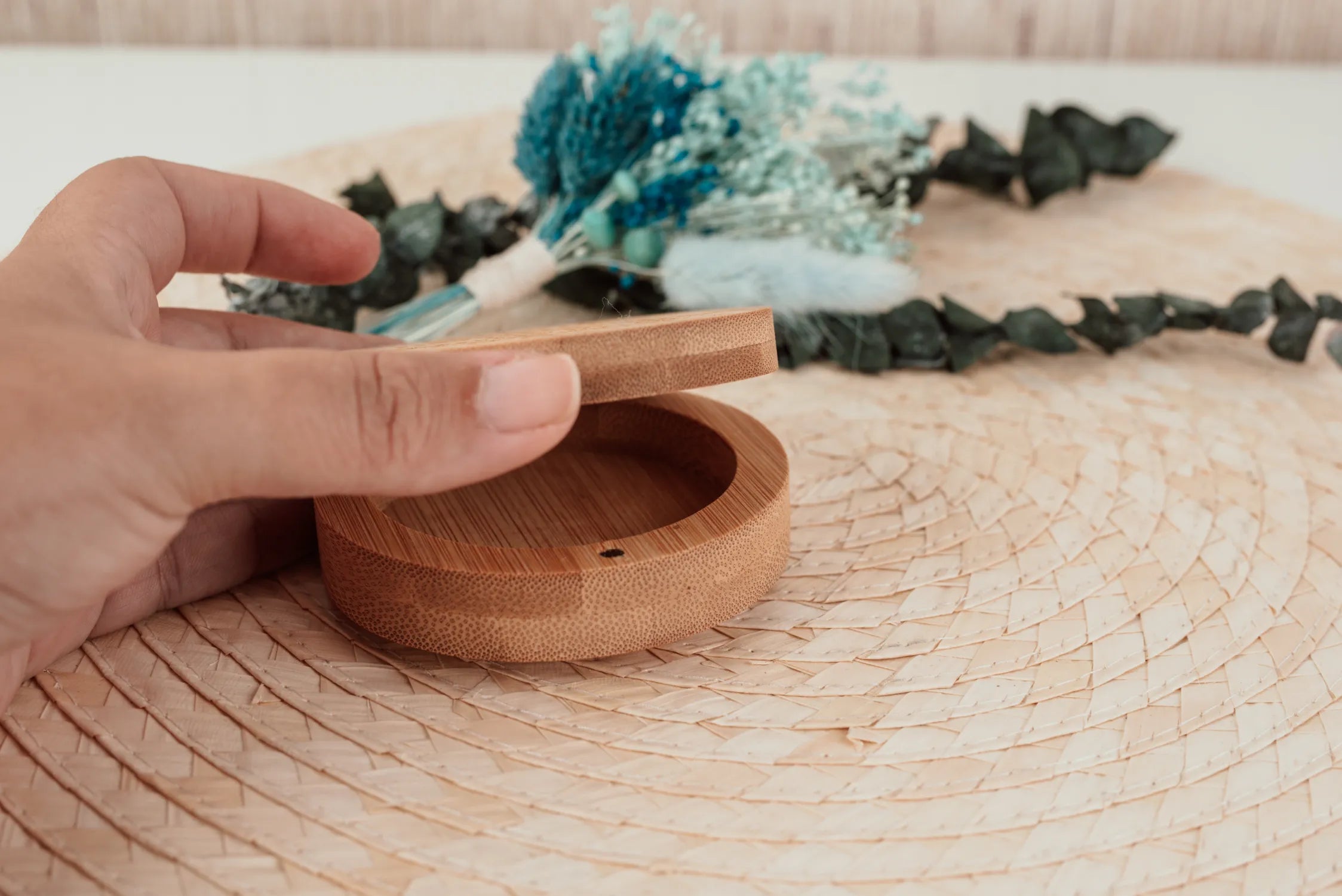 JOYERO DE BAMBÚ "A TU LADO"