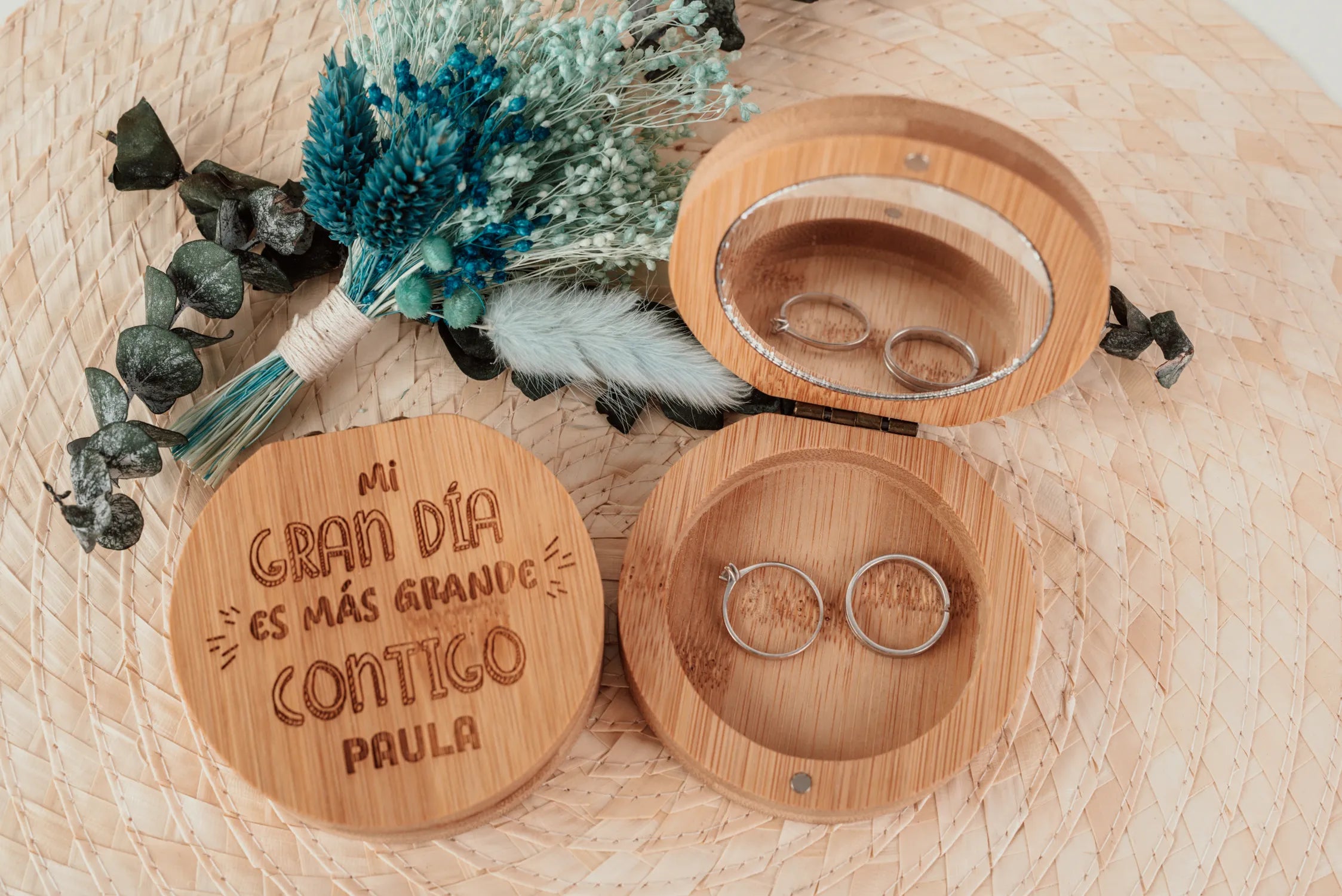 JOYERO DE BAMBÚ "MI GRAN DÍA"