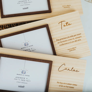 MARCO DE MADERA “MENSAJE”