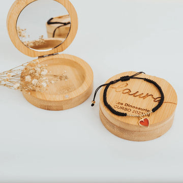 KIT PULSERA DORADA + JOYERO ESPECIAL PROFES