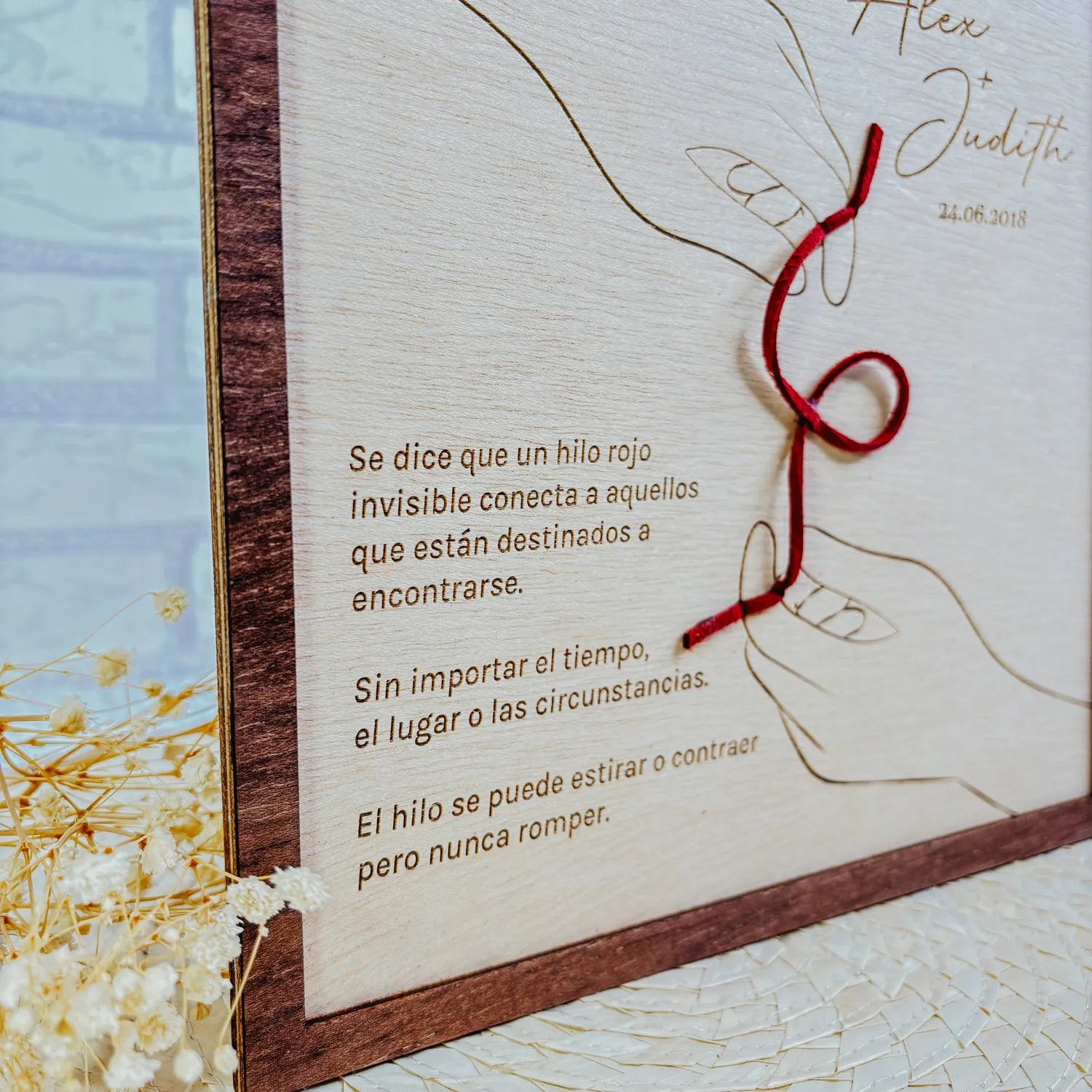 Cuadro Nuestro Hilo Rojo