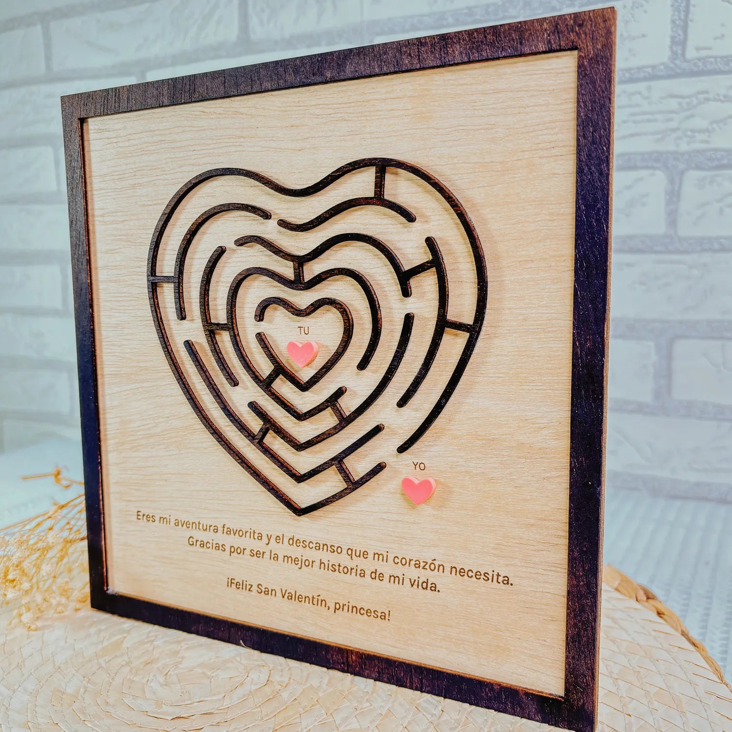 Cuadro Laberinto "Tu y Yo”