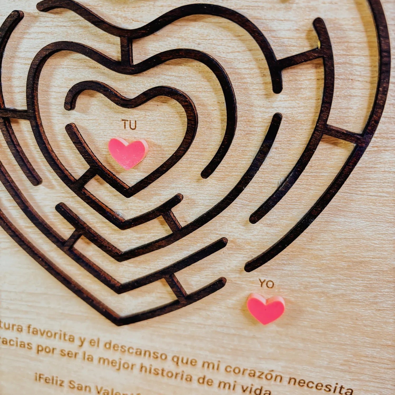 Cuadro Laberinto "Tu y Yo”