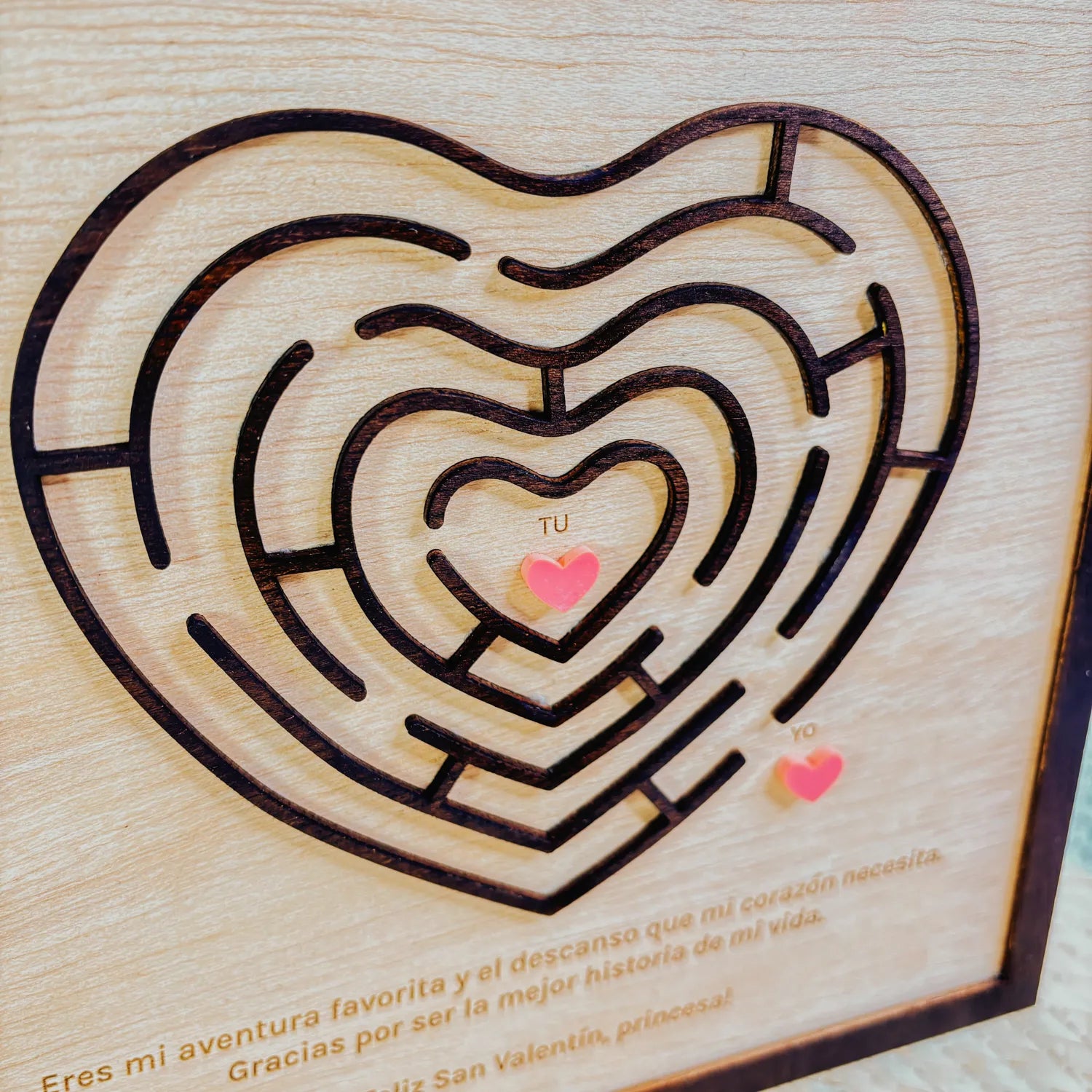 Cuadro Laberinto "Tu y Yo”