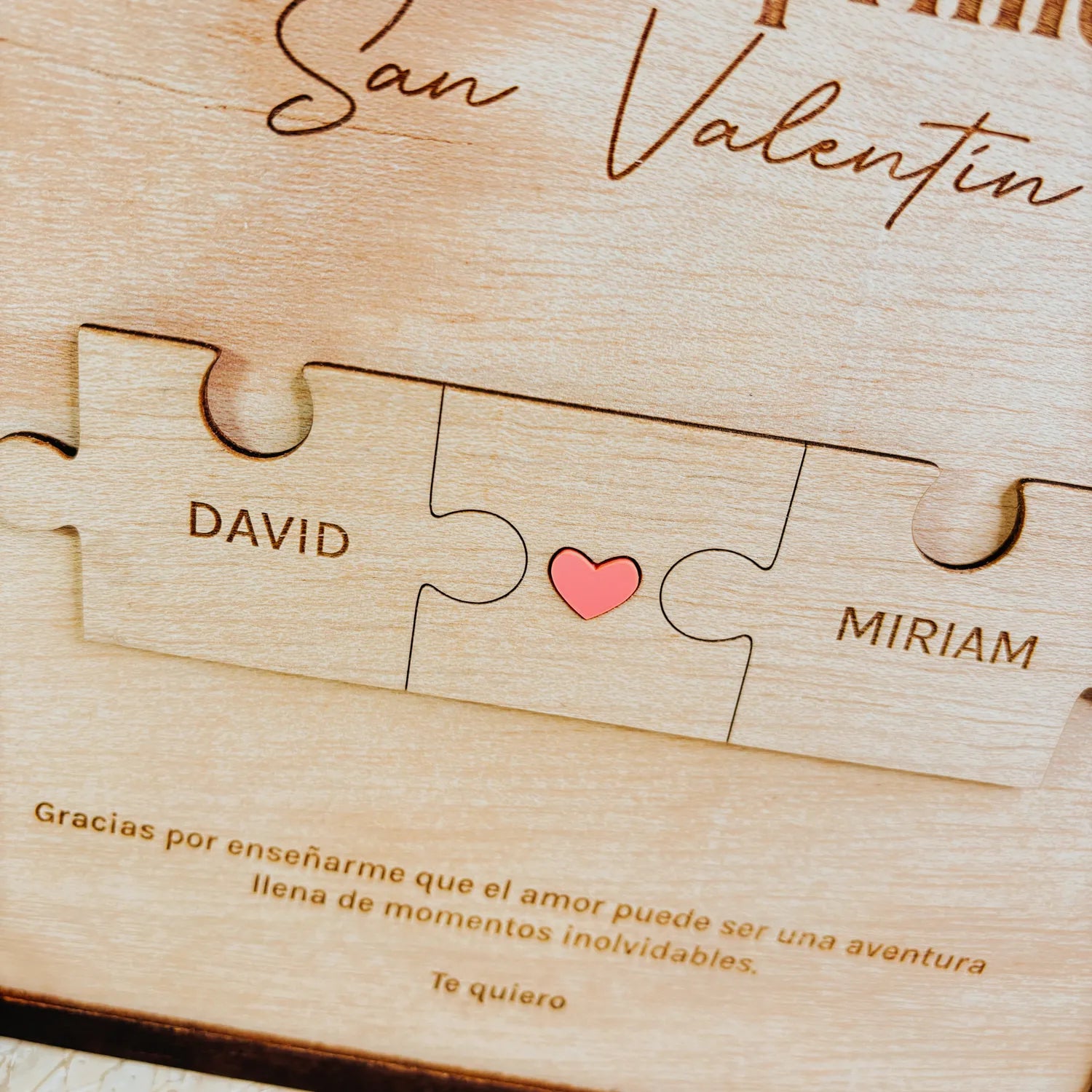 Cuadro Puzzle “Mi Amor”