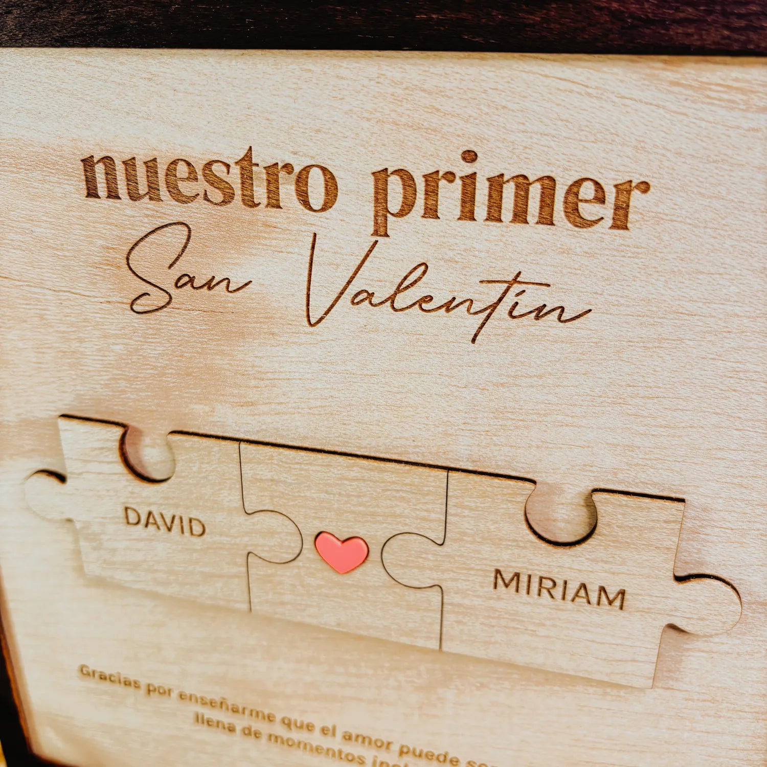 Cuadro Puzzle “Mi Amor”