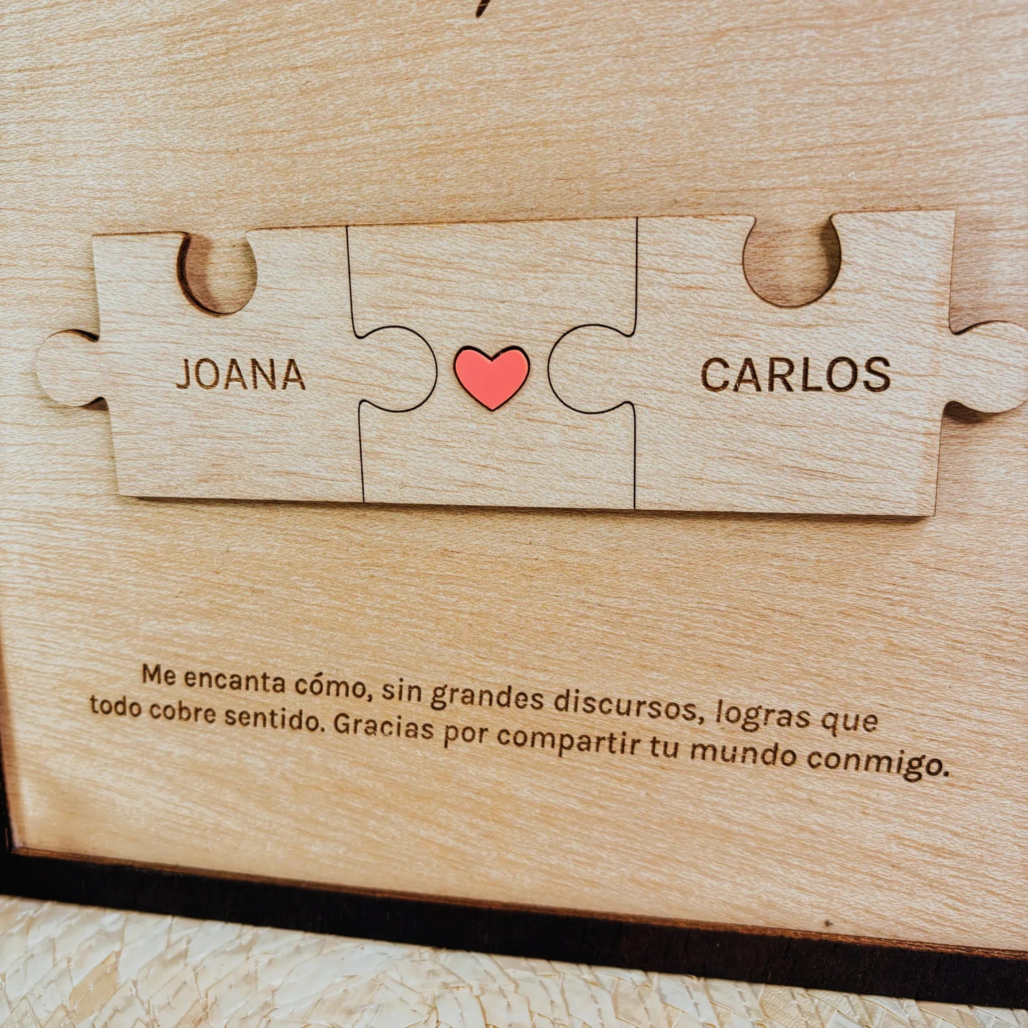 Cuadro Puzzle “Contigo”