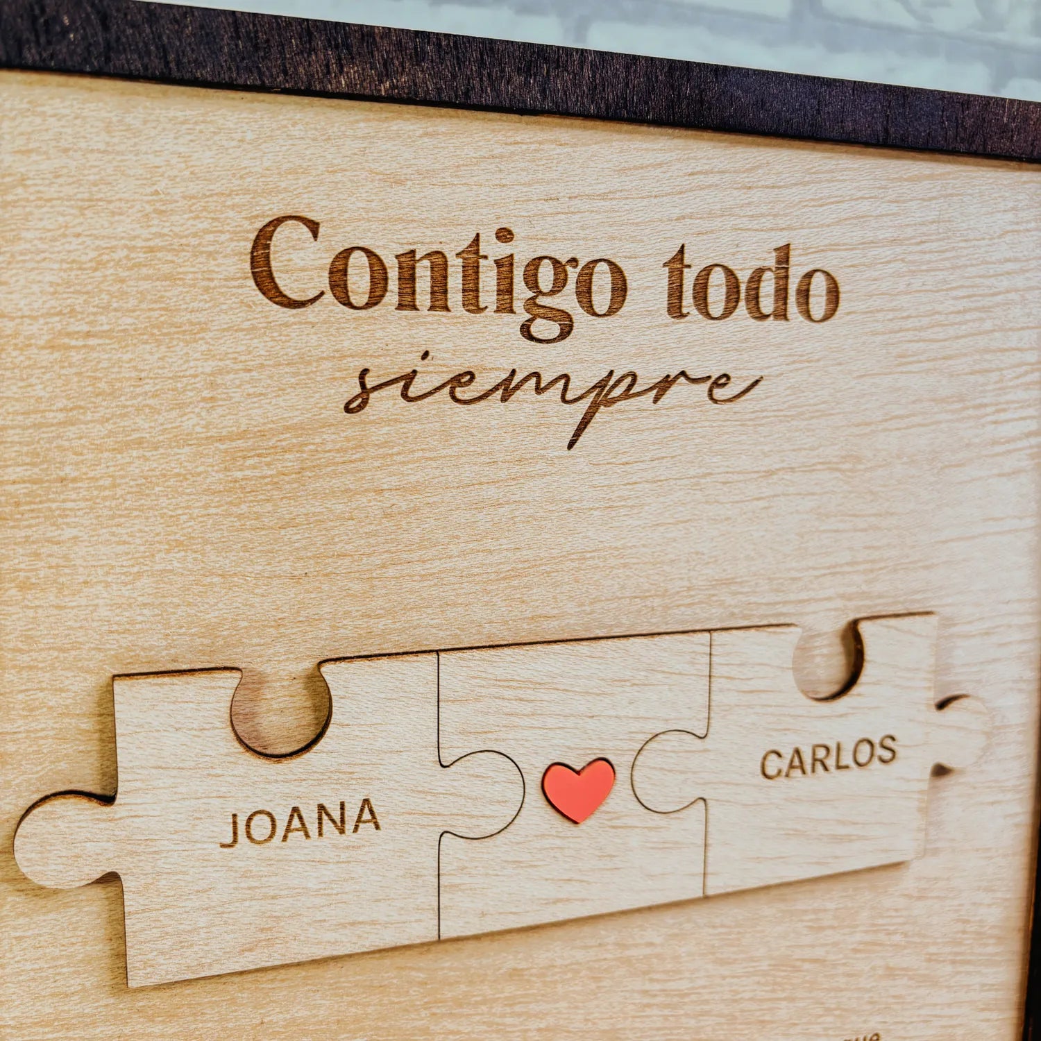 Cuadro Puzzle “Contigo”