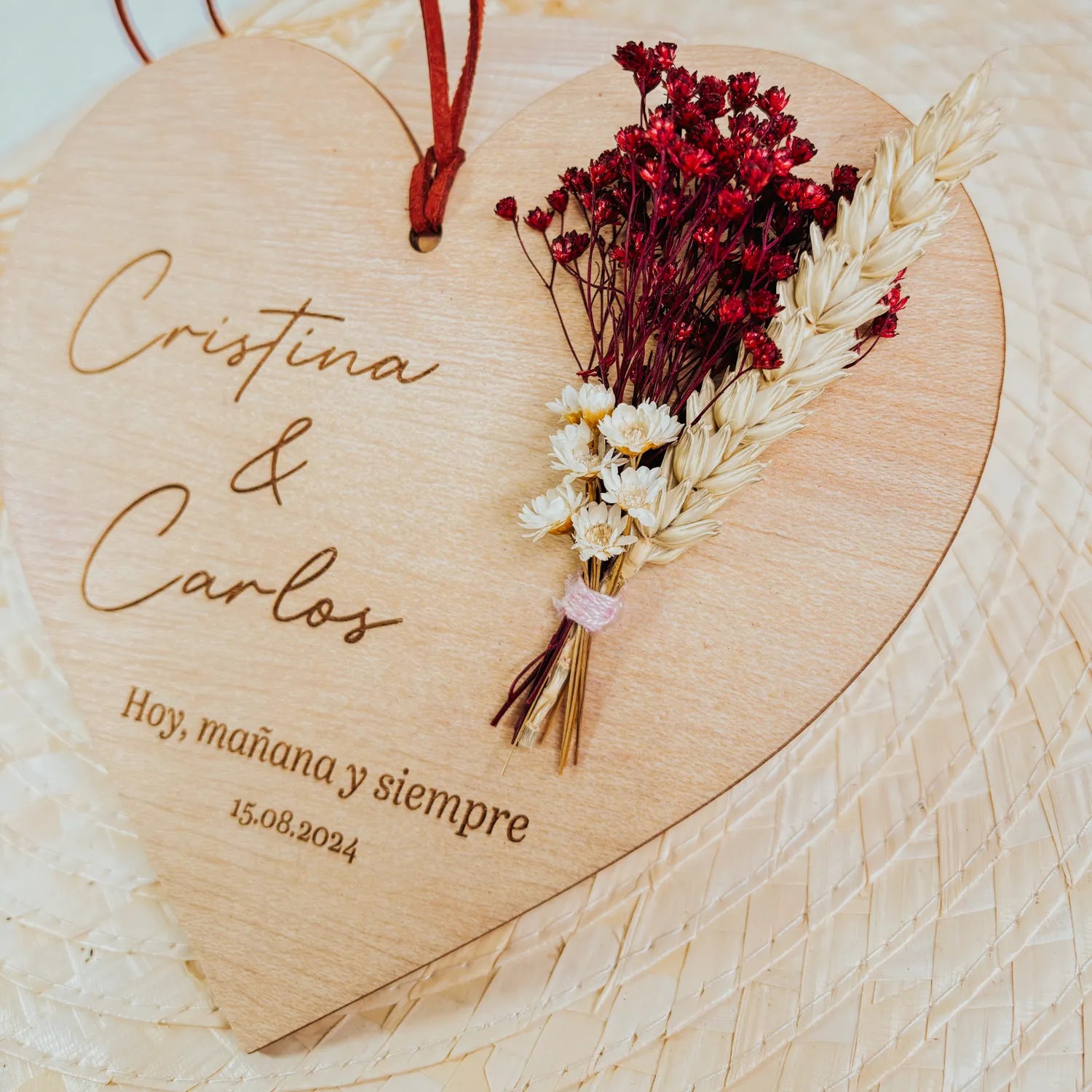Placa Corazón “Nosotros”