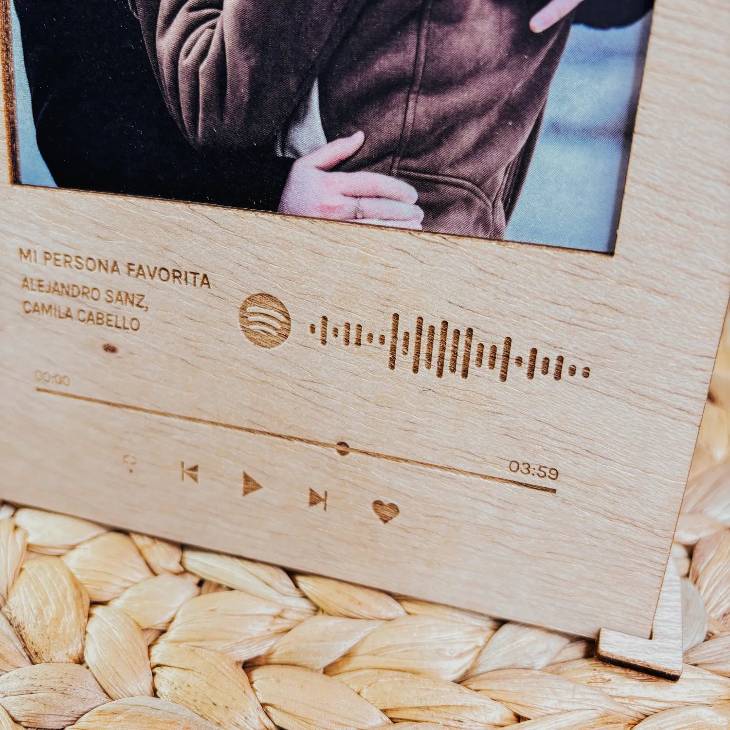 Portafotos Vintage “Spotify”